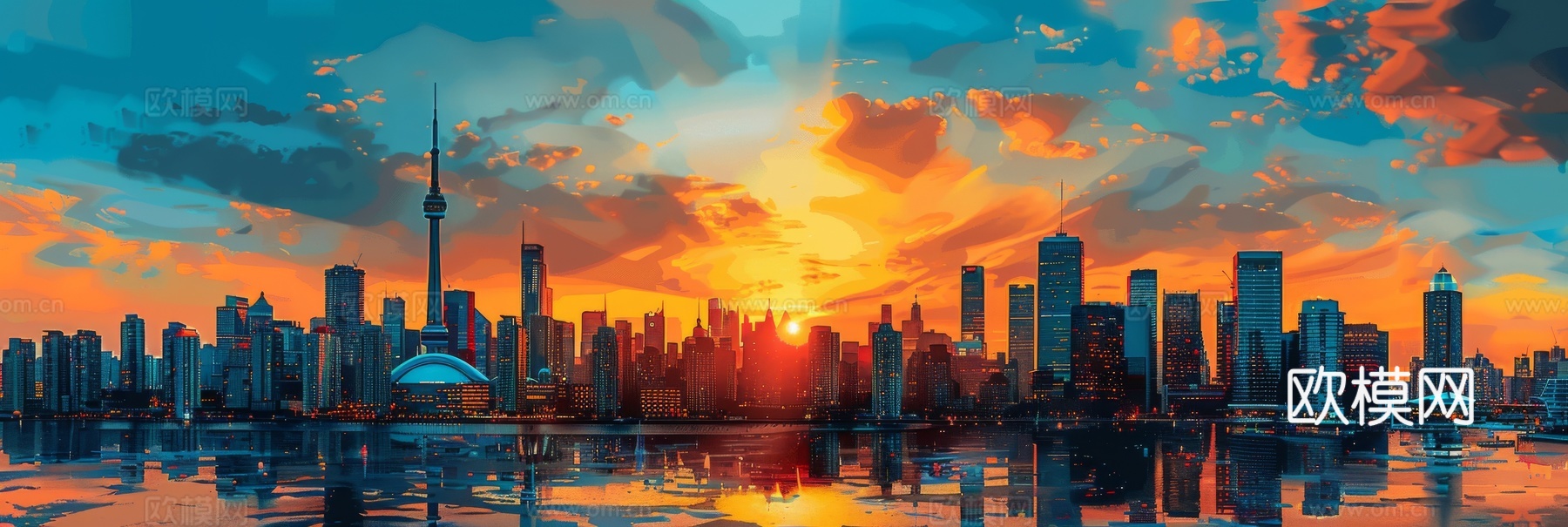 外景未来科幻城市
