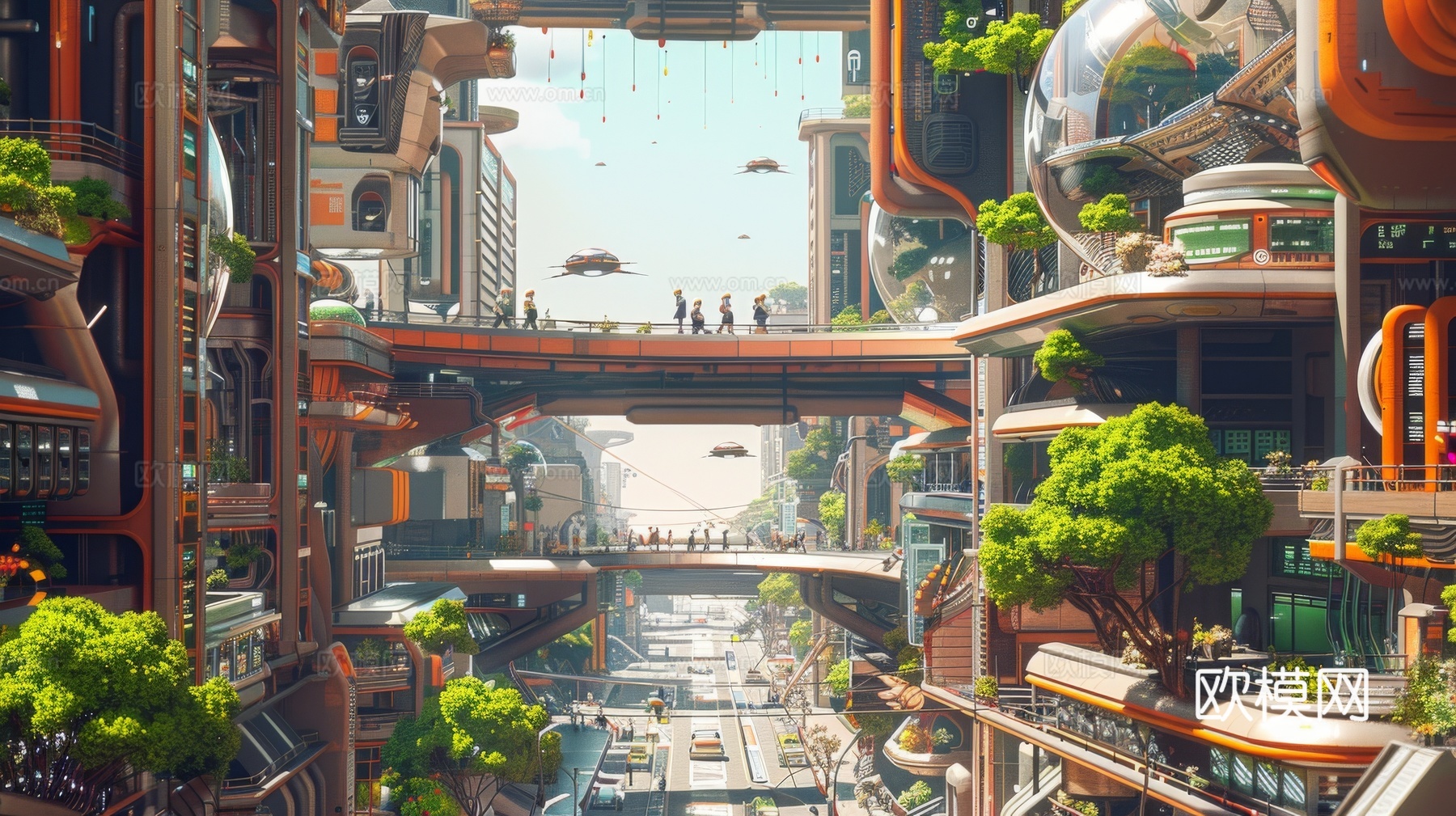 外景未来科幻城市