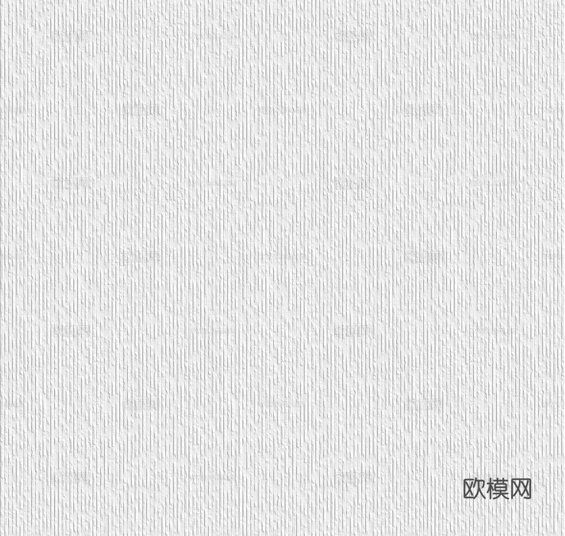 白色竖纹硅藻泥墙面贴图