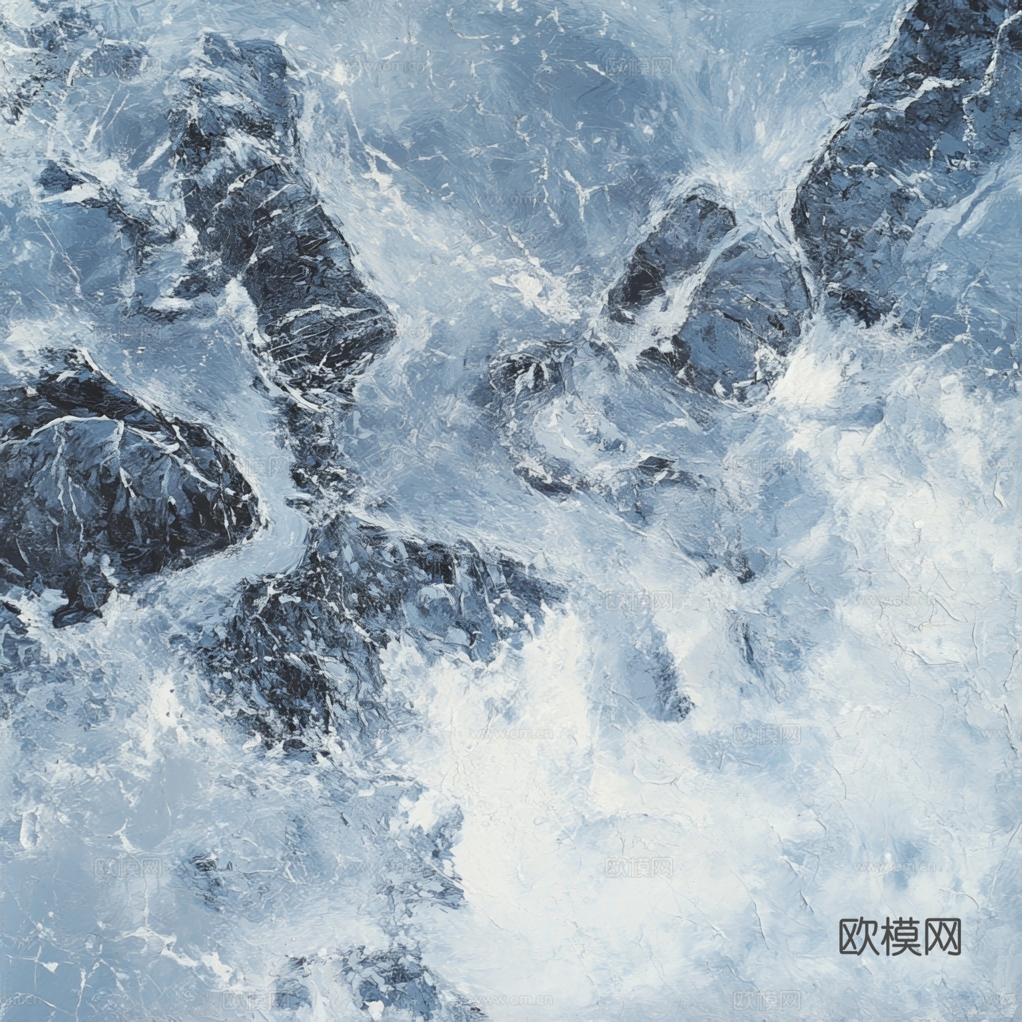 轻奢岩板大理石