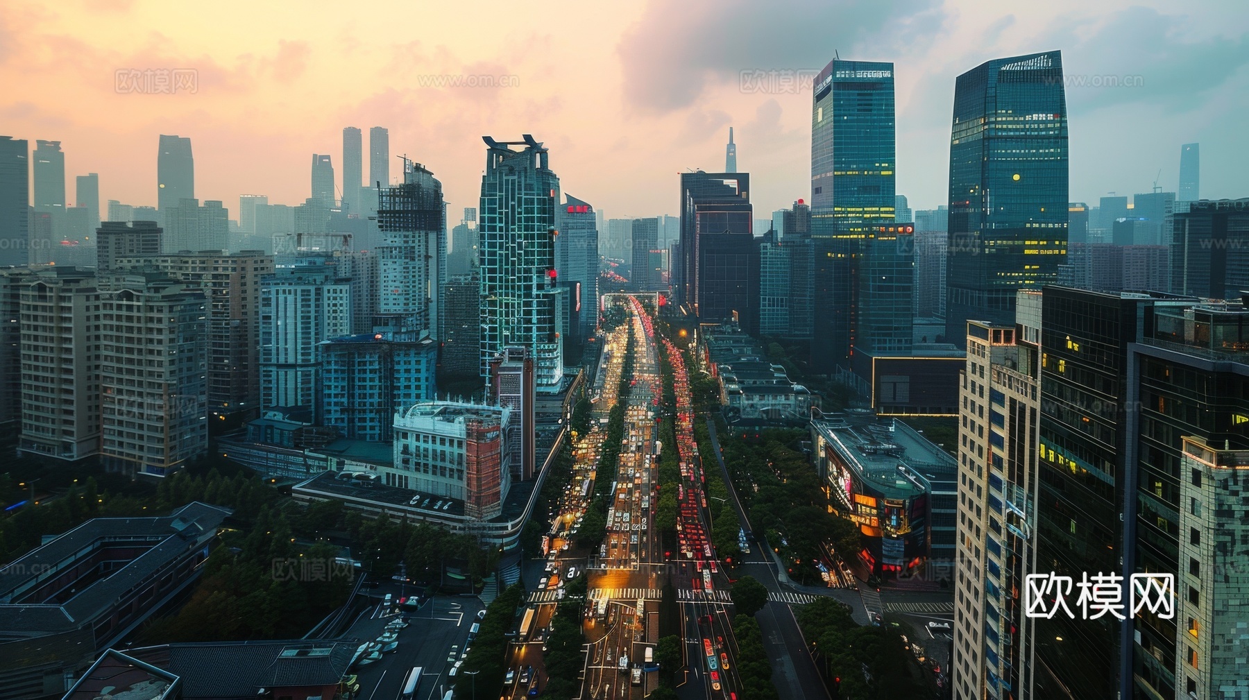 外景未来科幻城市