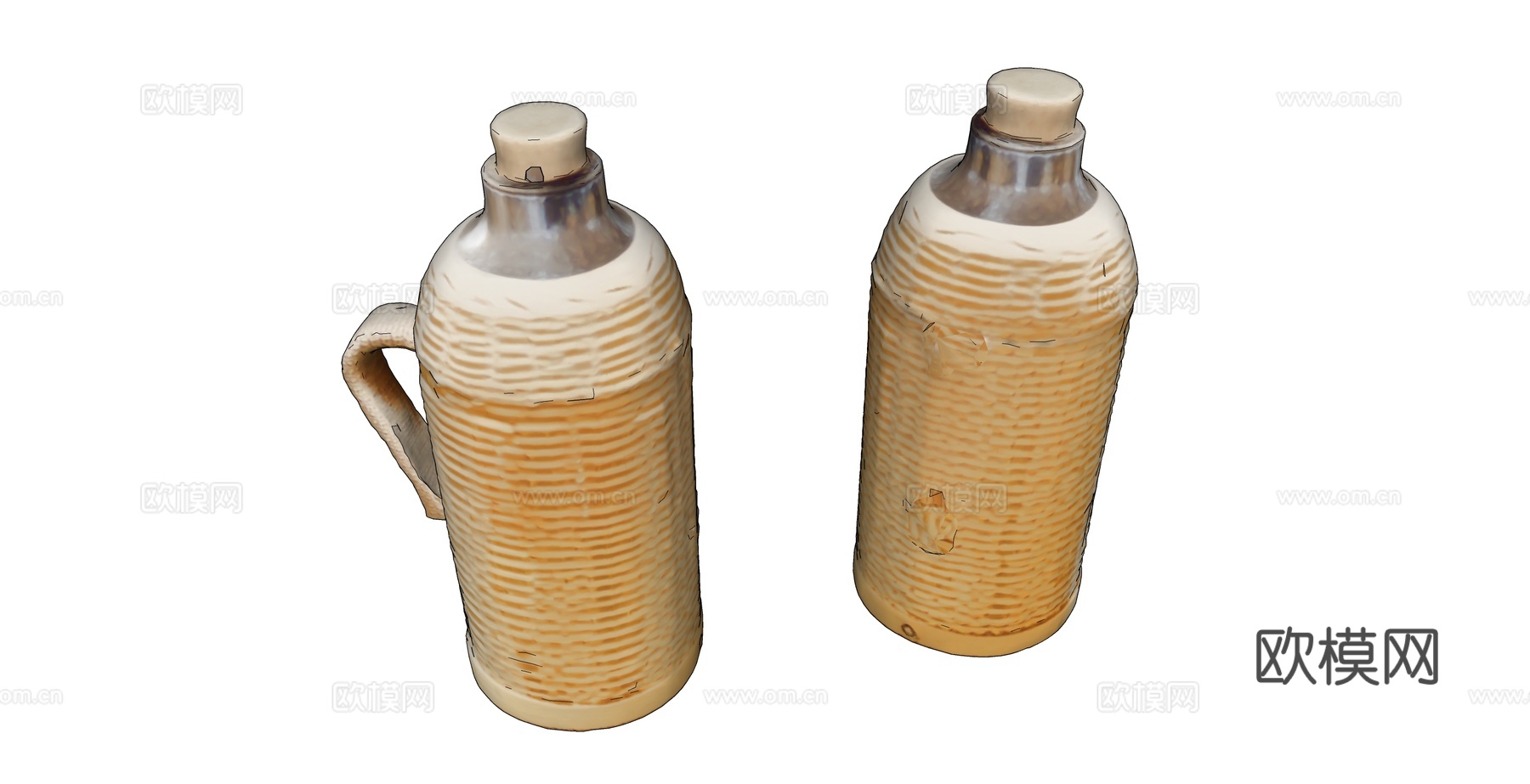 水壶2su模型