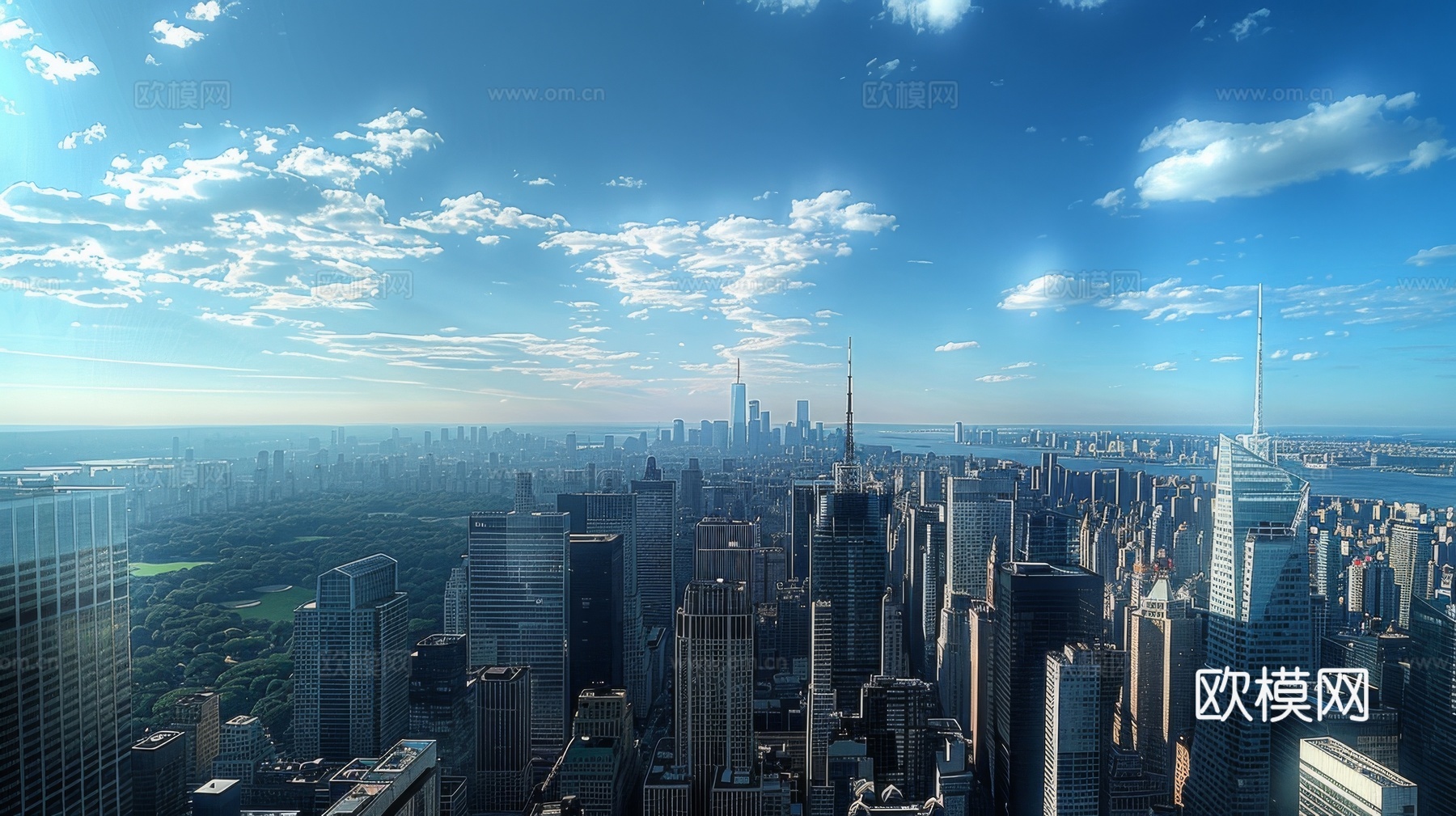 外景未来科幻城市下载（渲染图2）