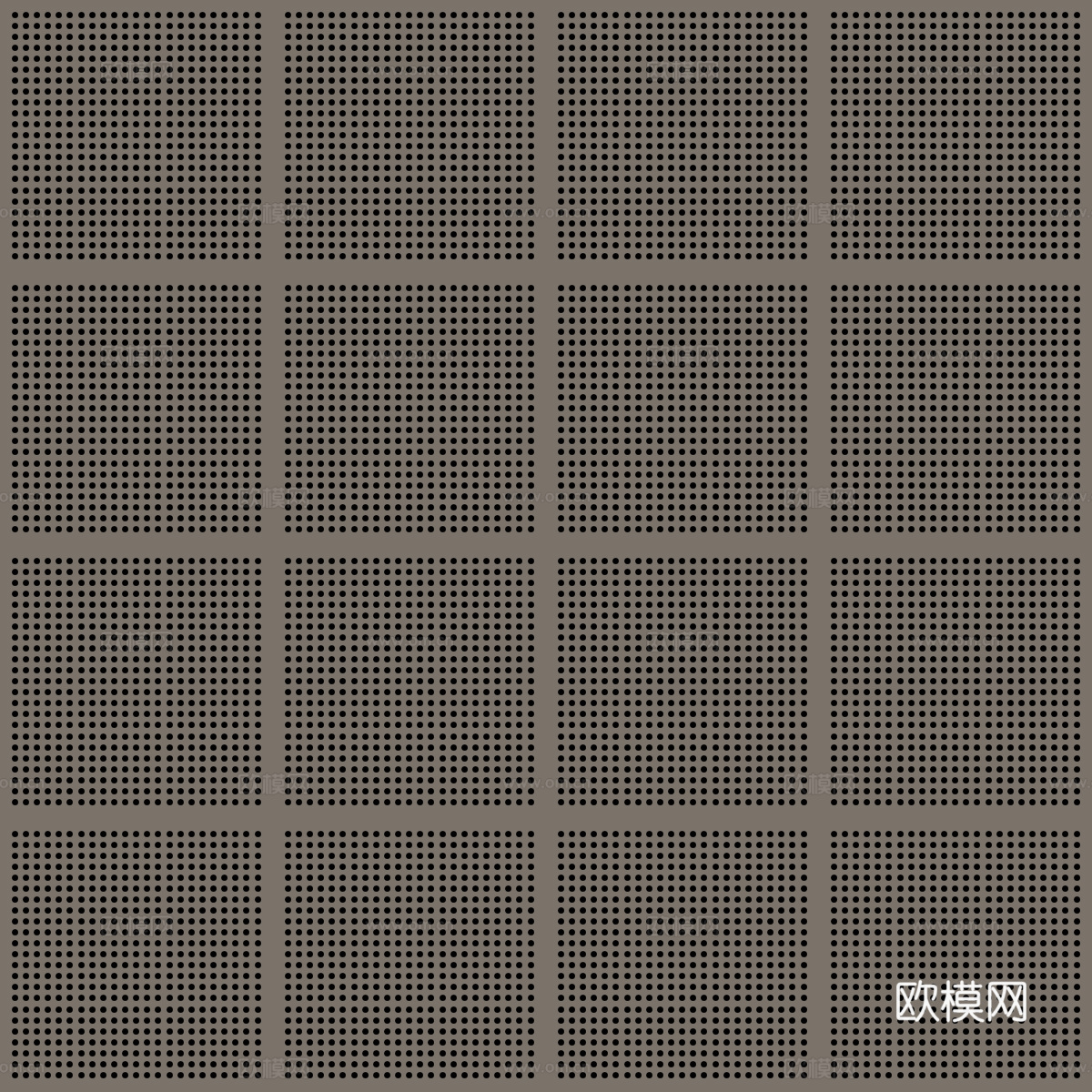 无缝穿孔铝板 金色棕色穿孔吸音板 集成吊顶金属扣板