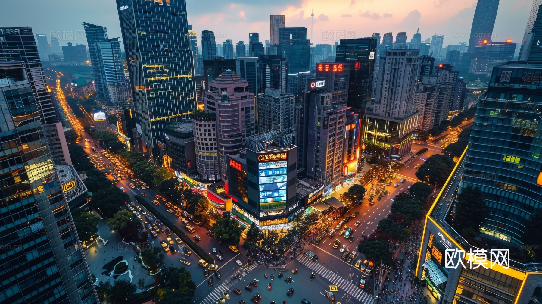 外景未来科幻城市