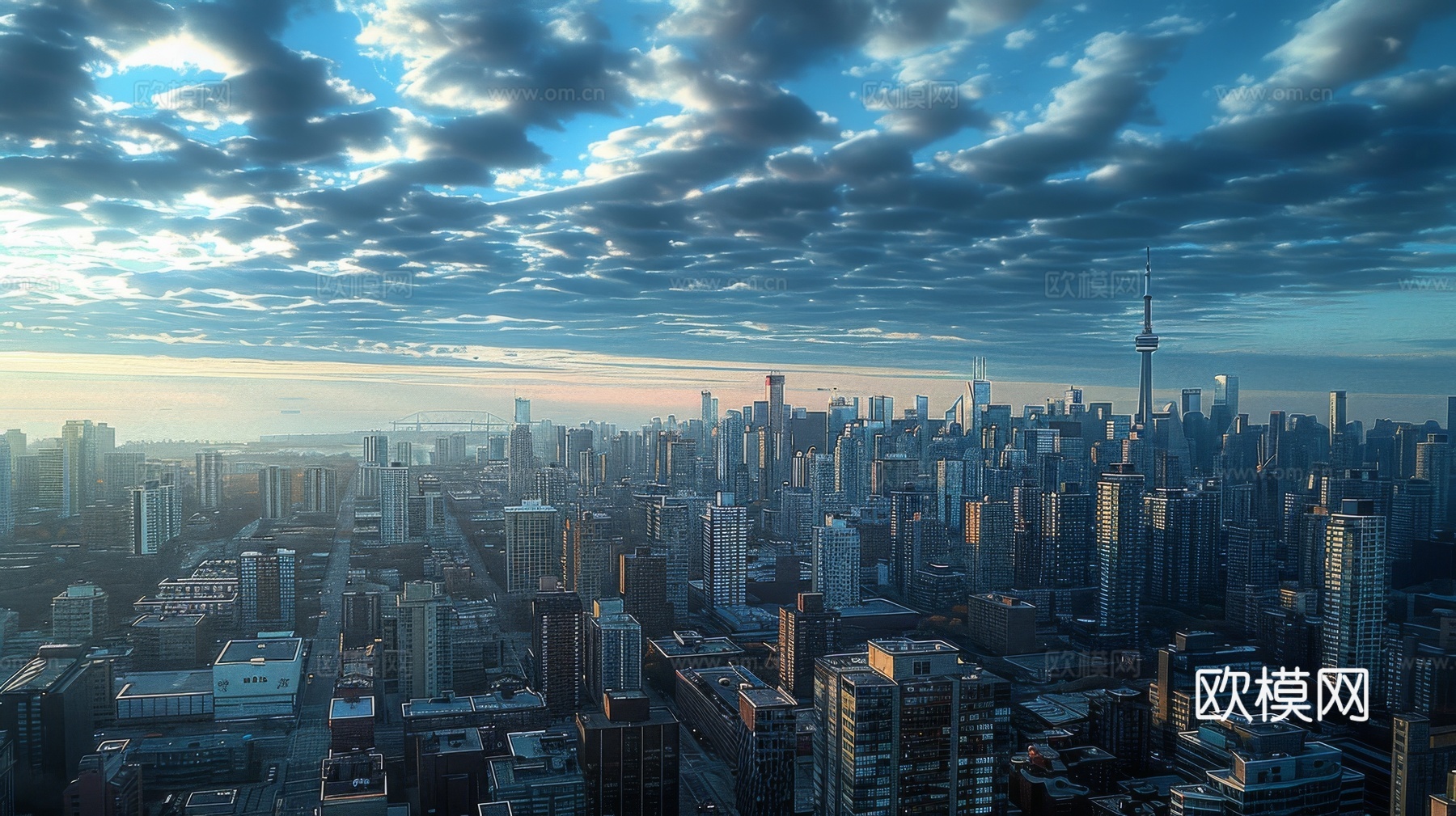 外景未来科幻城市下载（渲染图4）