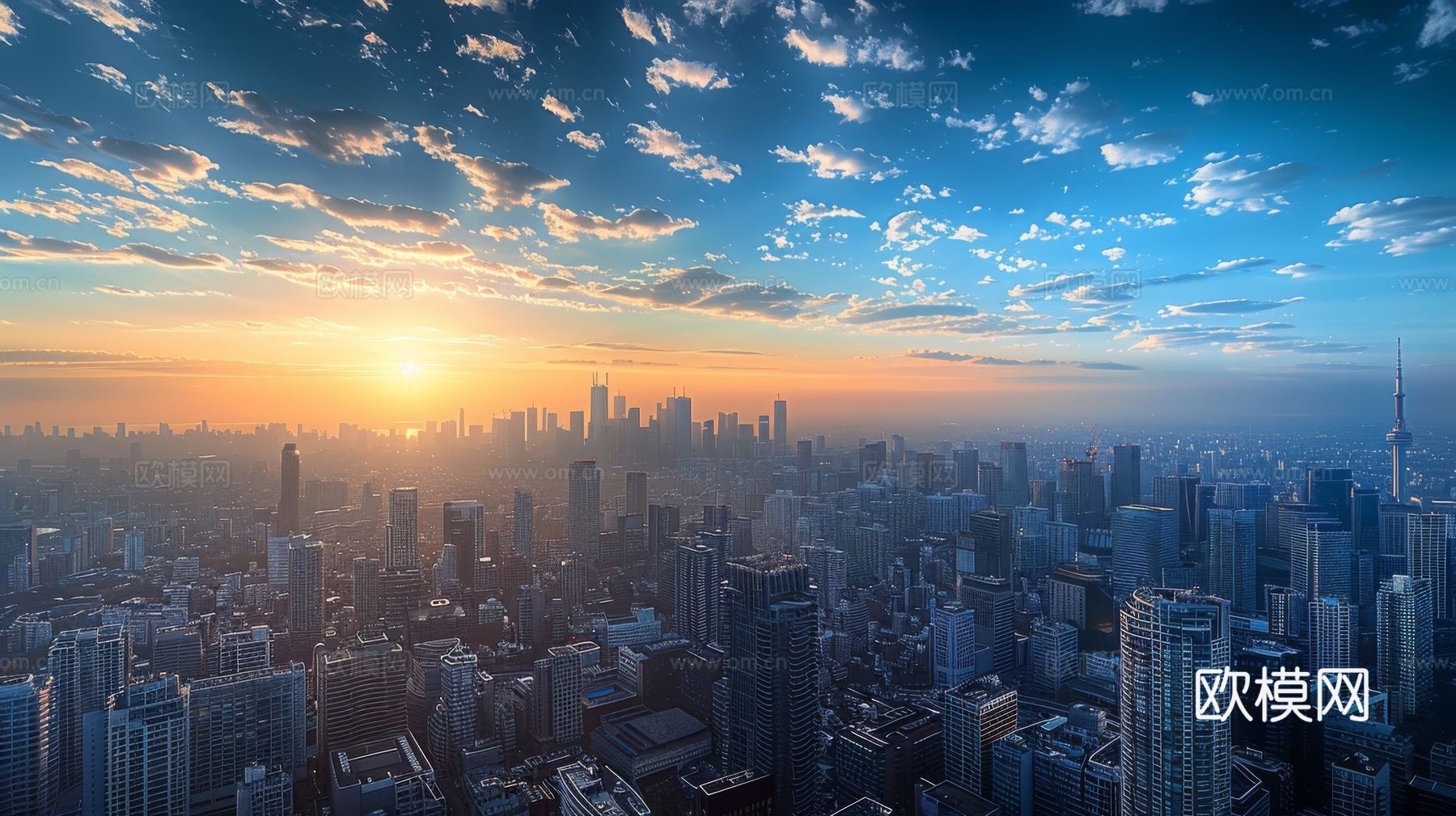 外景未来科幻城市下载（渲染图4）
