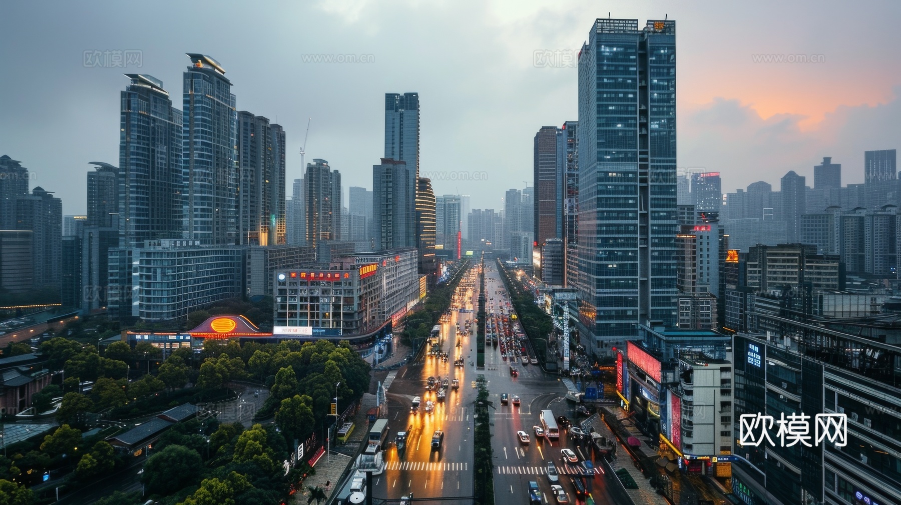 外景未来科幻城市