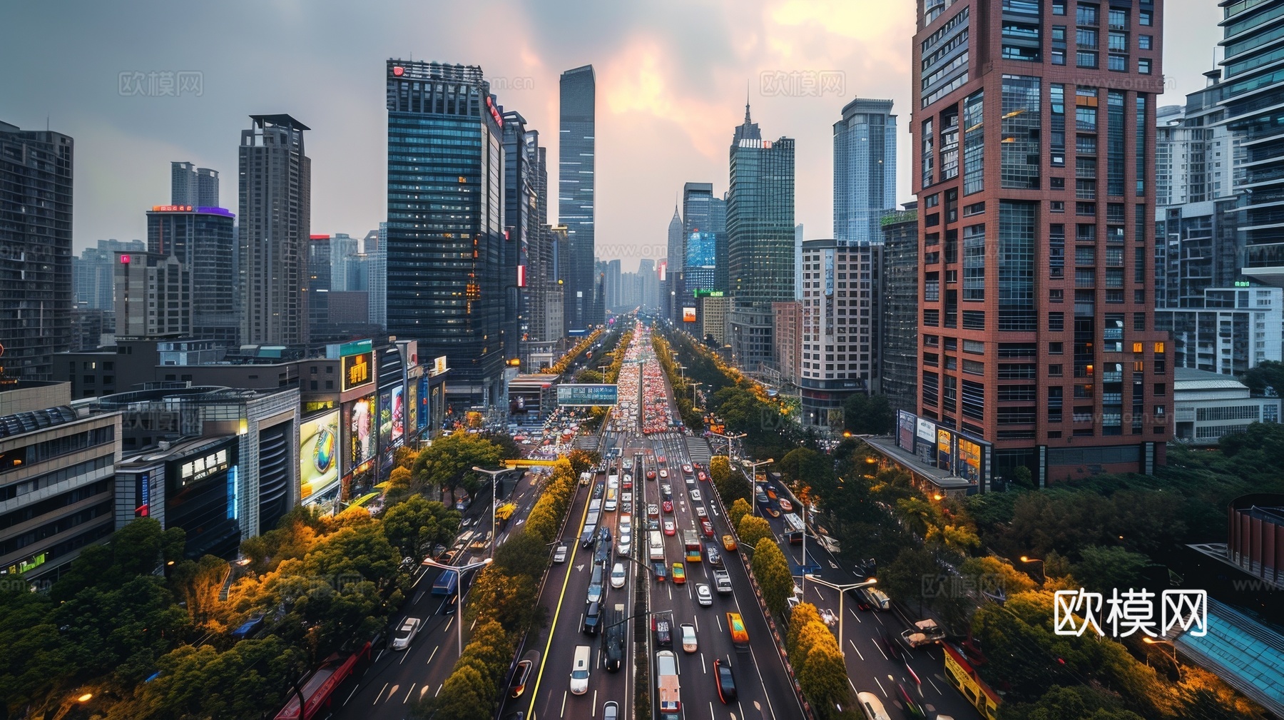 外景未来科幻城市