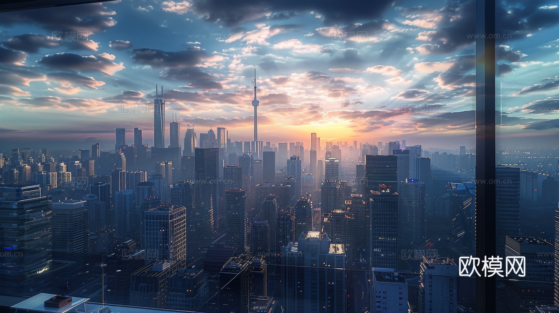 外景未来科幻城市下载（渲染图8）