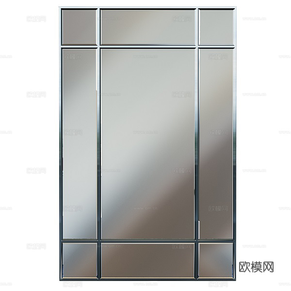 窗户 玻璃窗3d模型