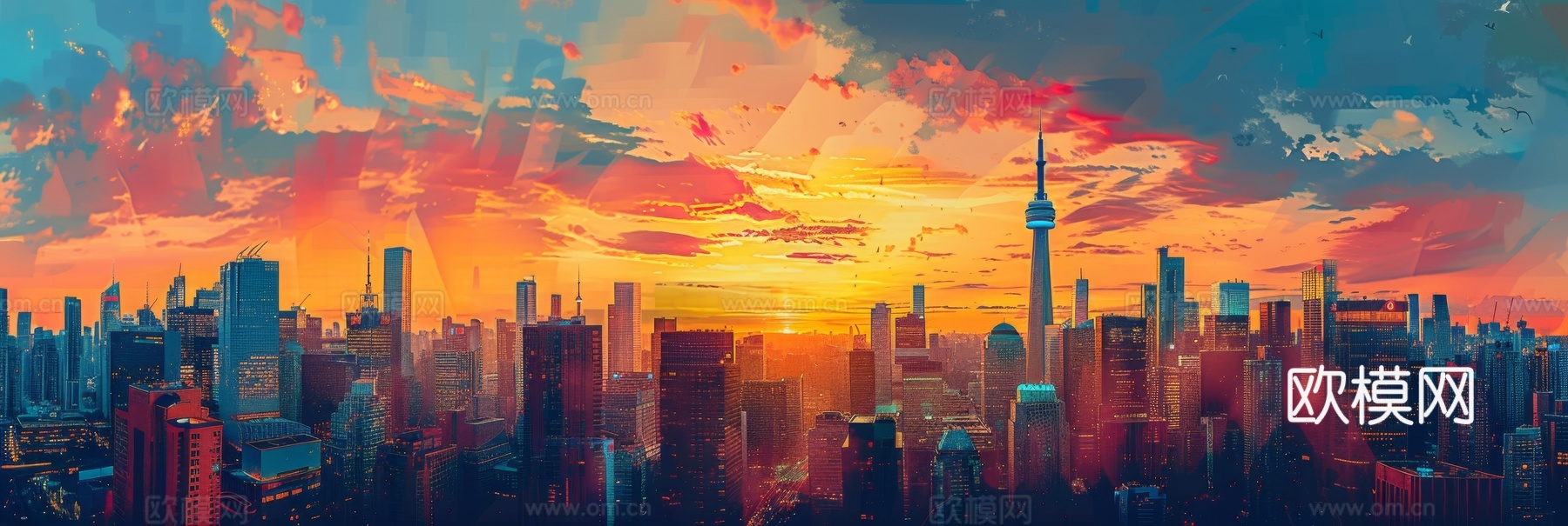 外景未来科幻城市