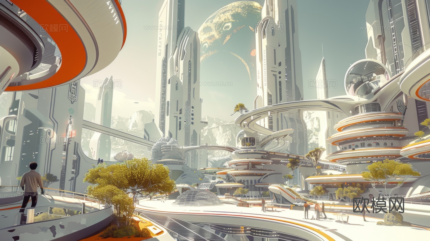 外景未来科幻城市下载（渲染图7）