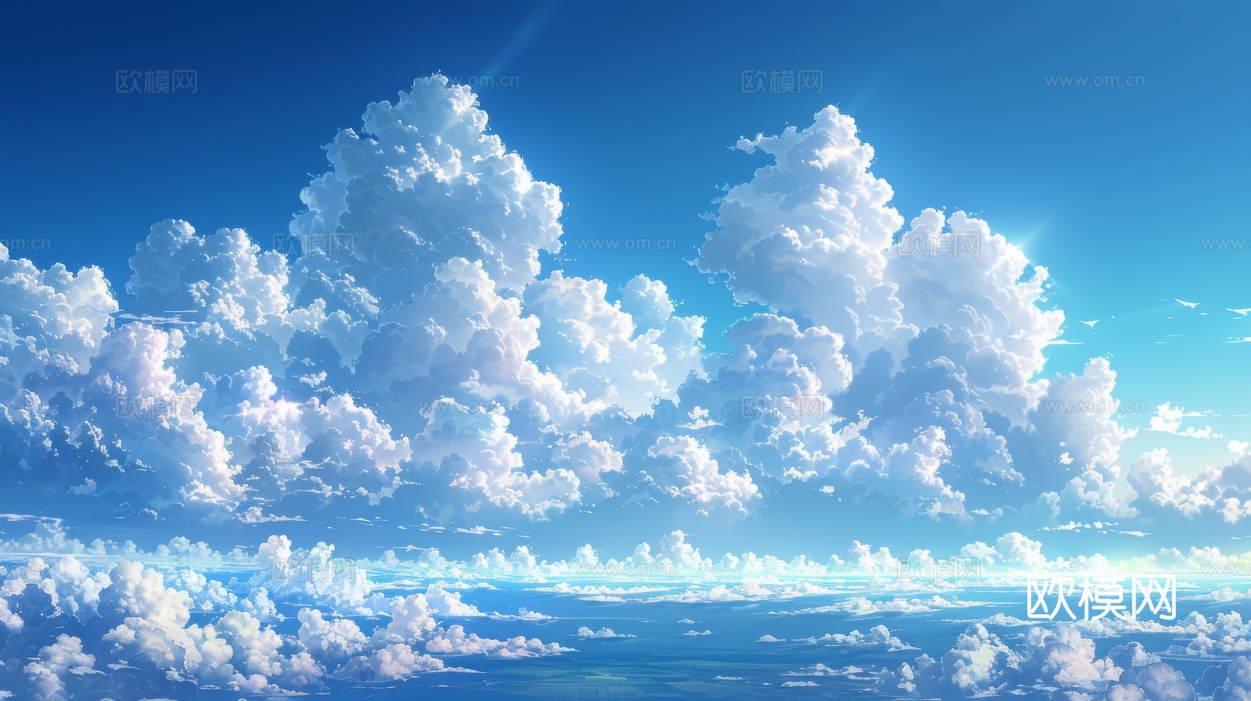 外景天空云彩