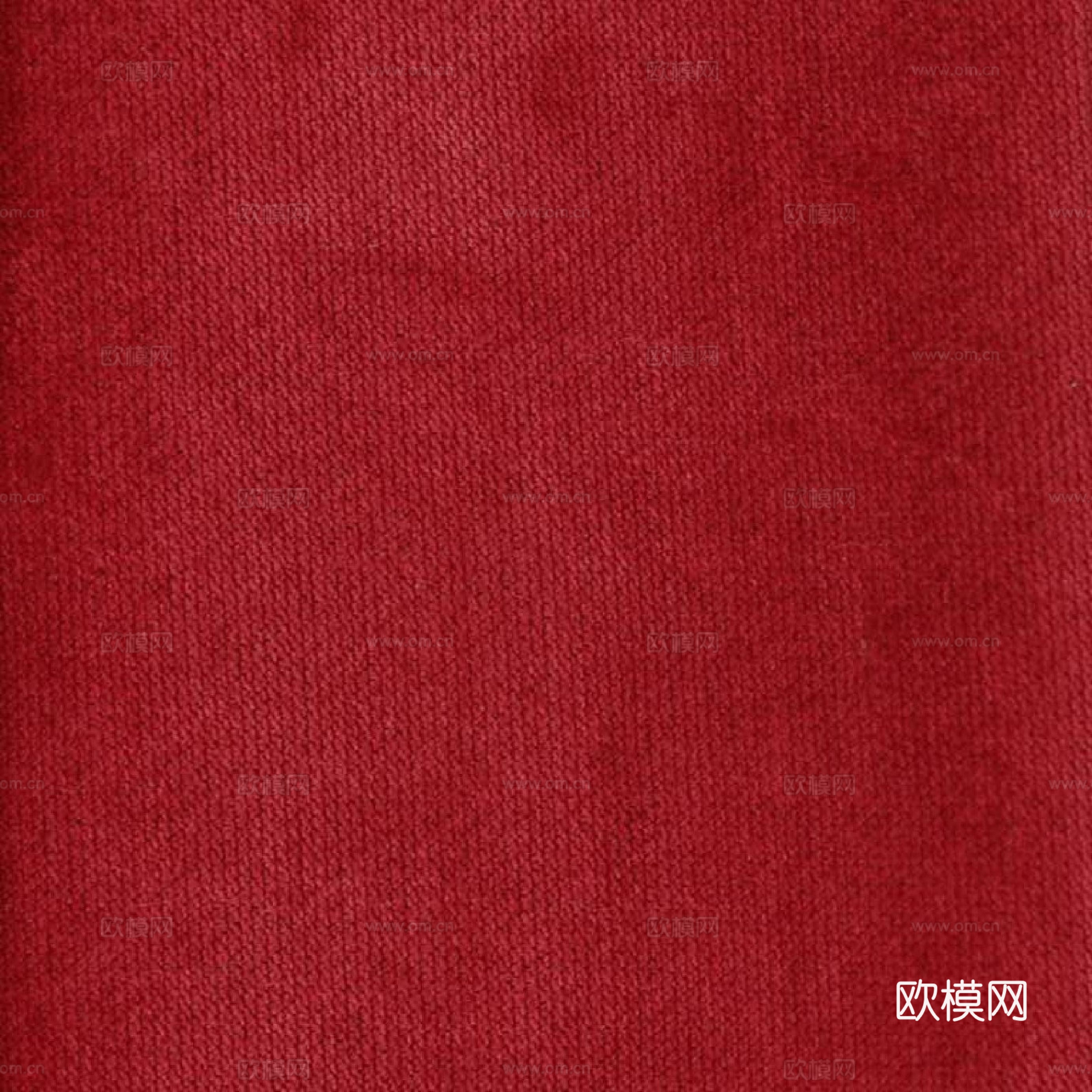 红色绒布