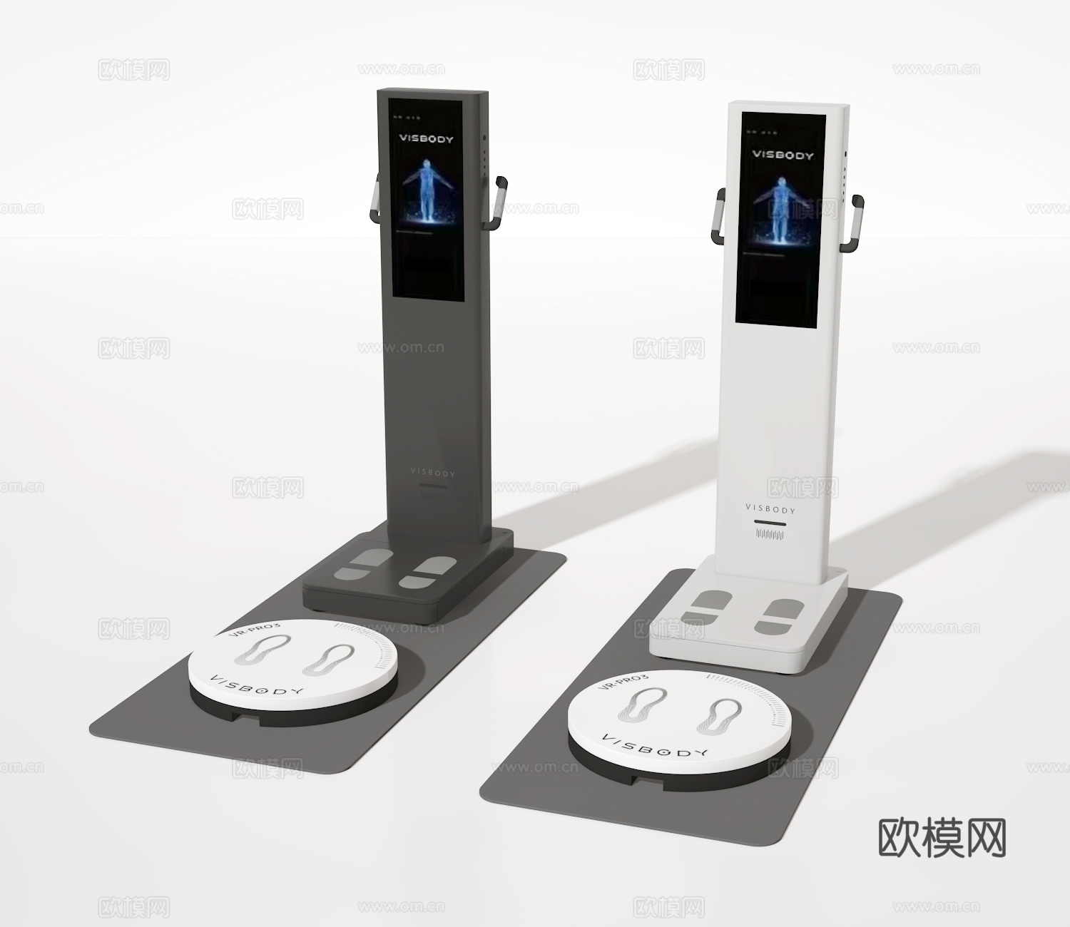 体测仪3d模型
