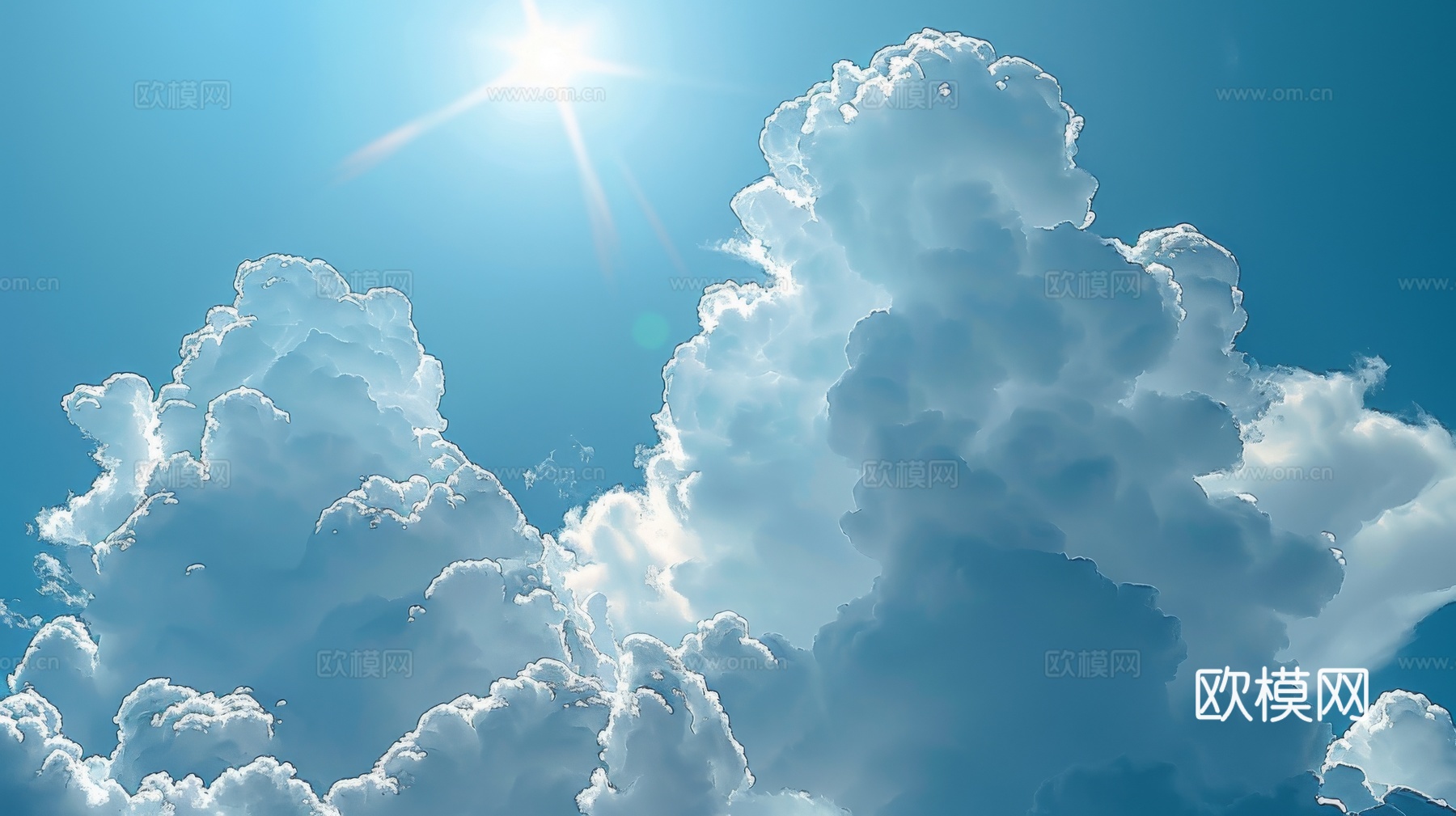 外景天空云彩