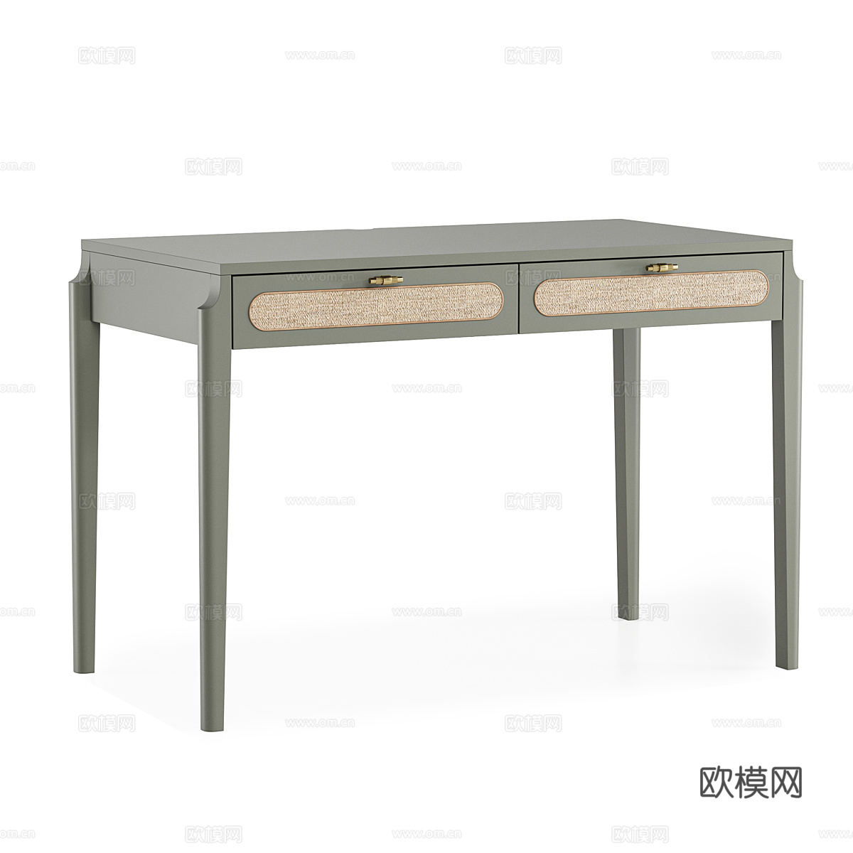 北欧简约书桌 书桌 简约书桌 桌子3d模型