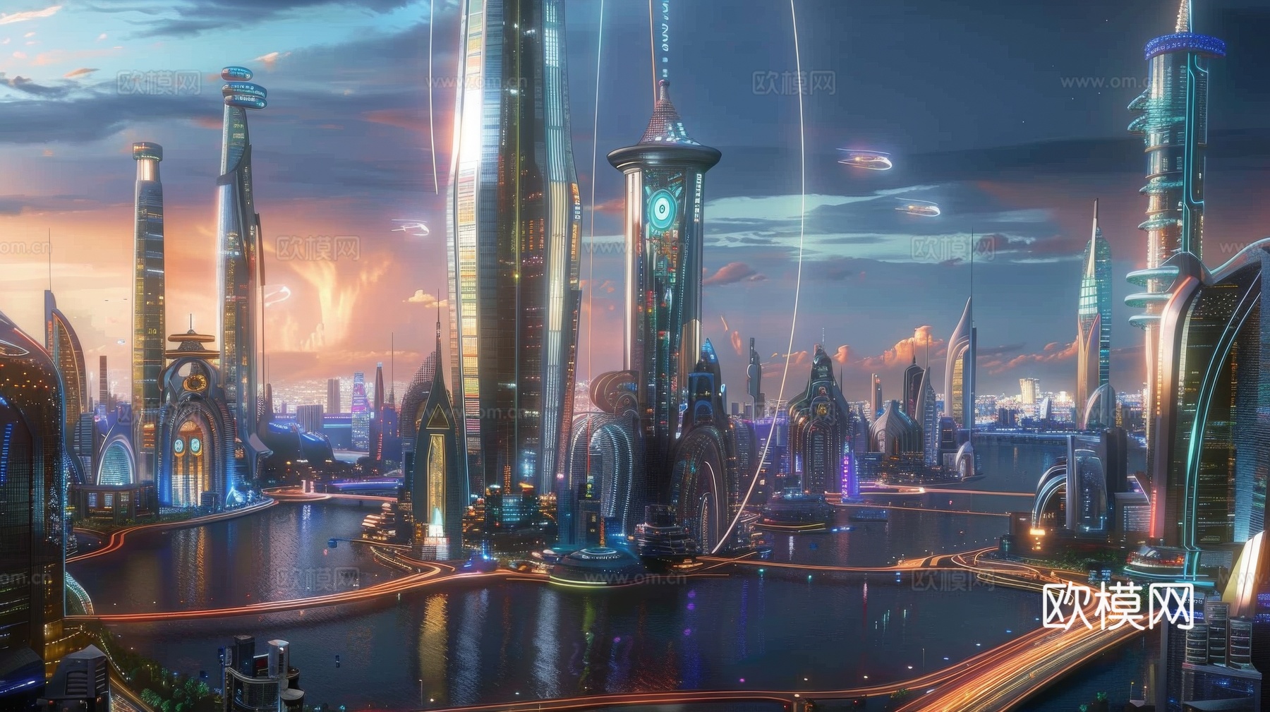 外景未来科幻城市