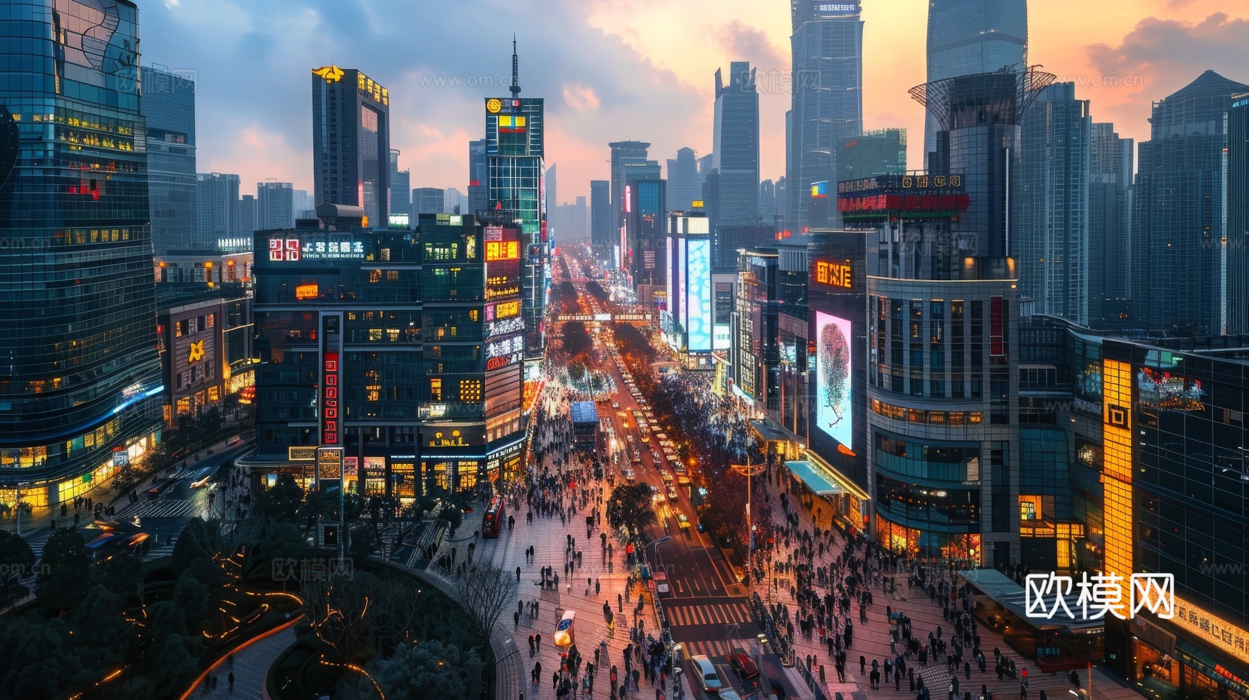 外景未来科幻城市