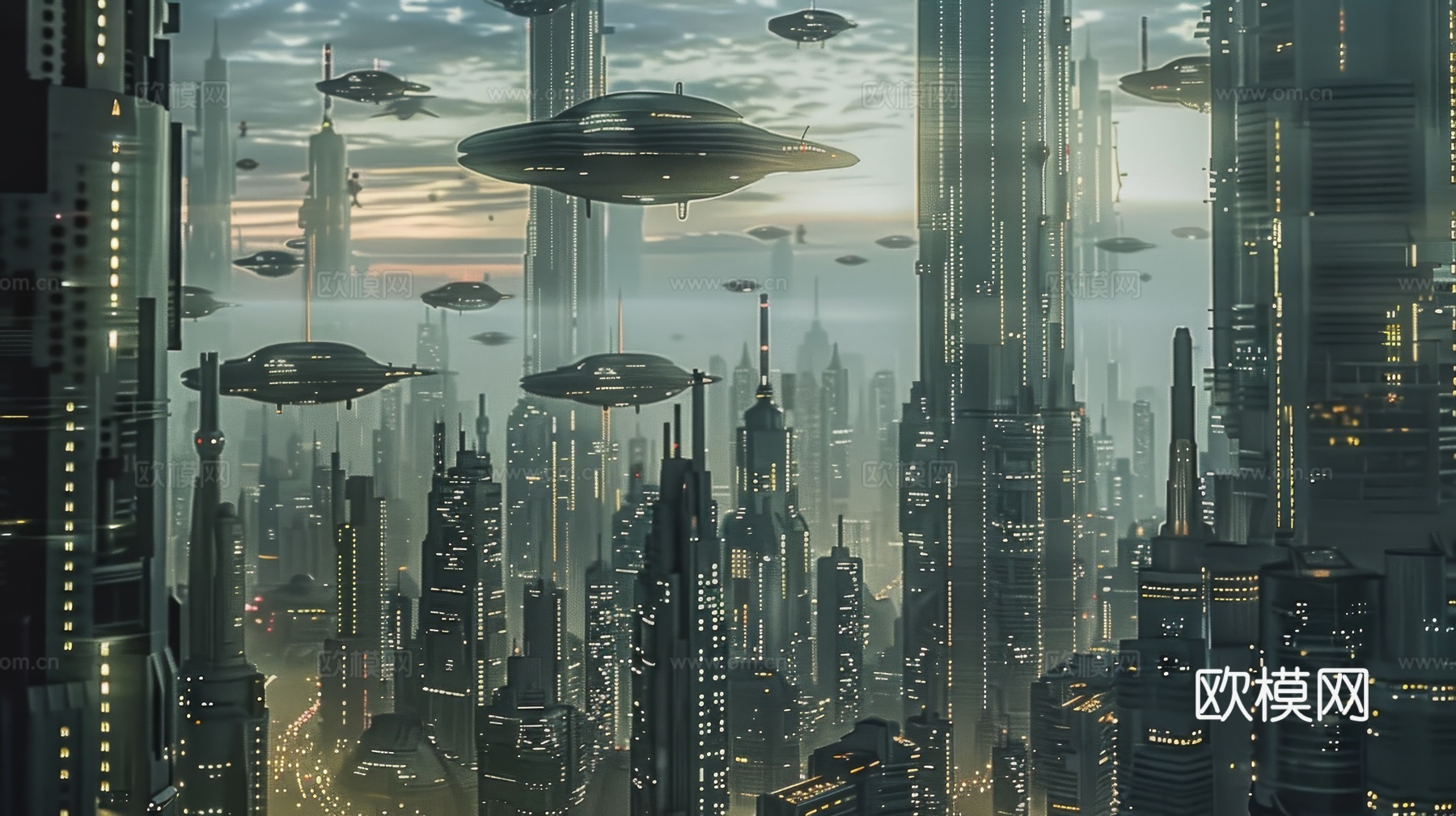 外景未来科幻城市