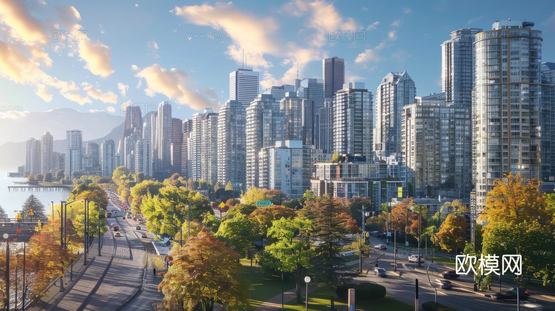 外景未来科幻城市下载（渲染图2）