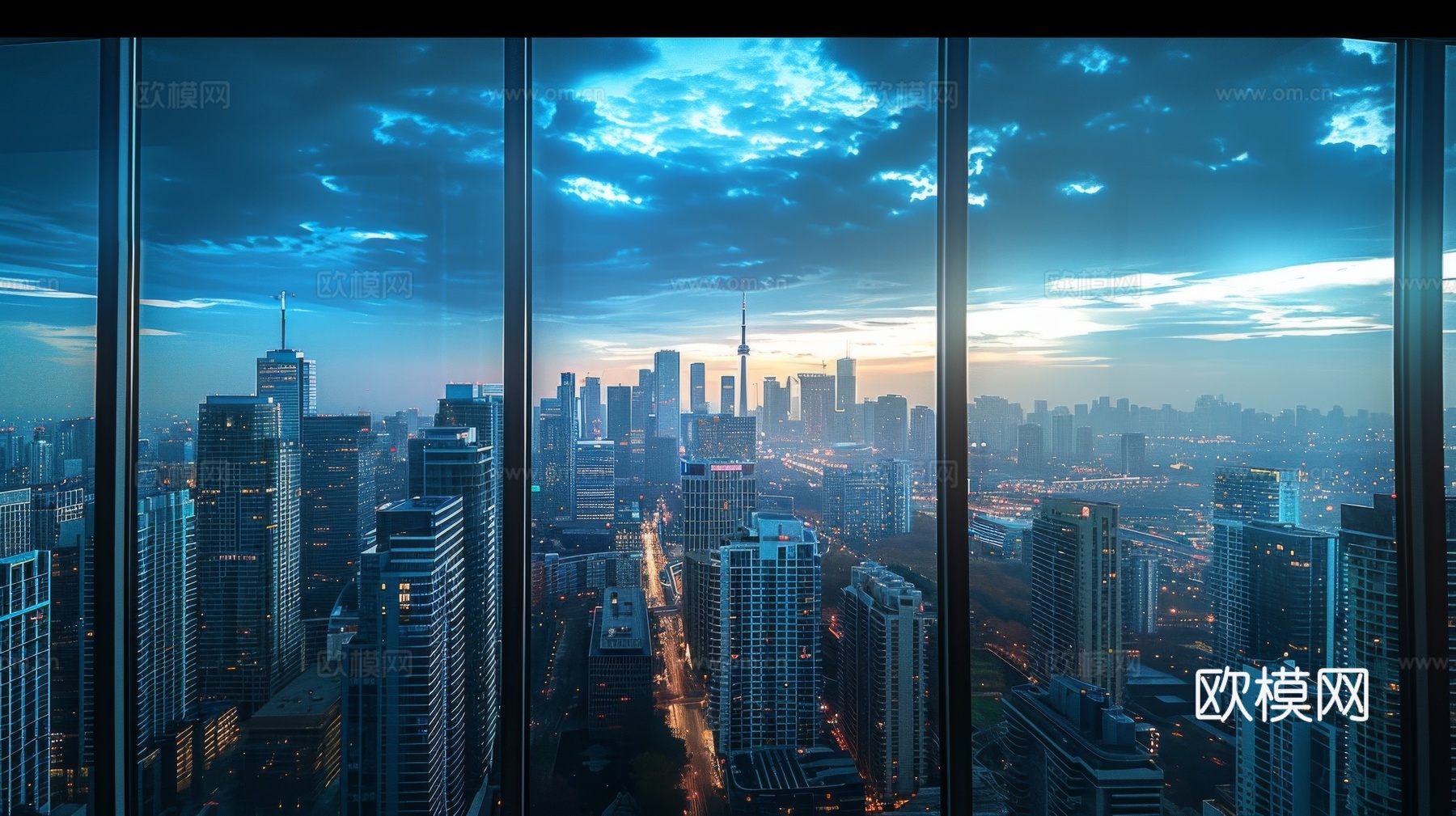 外景未来科幻城市下载（渲染图5）