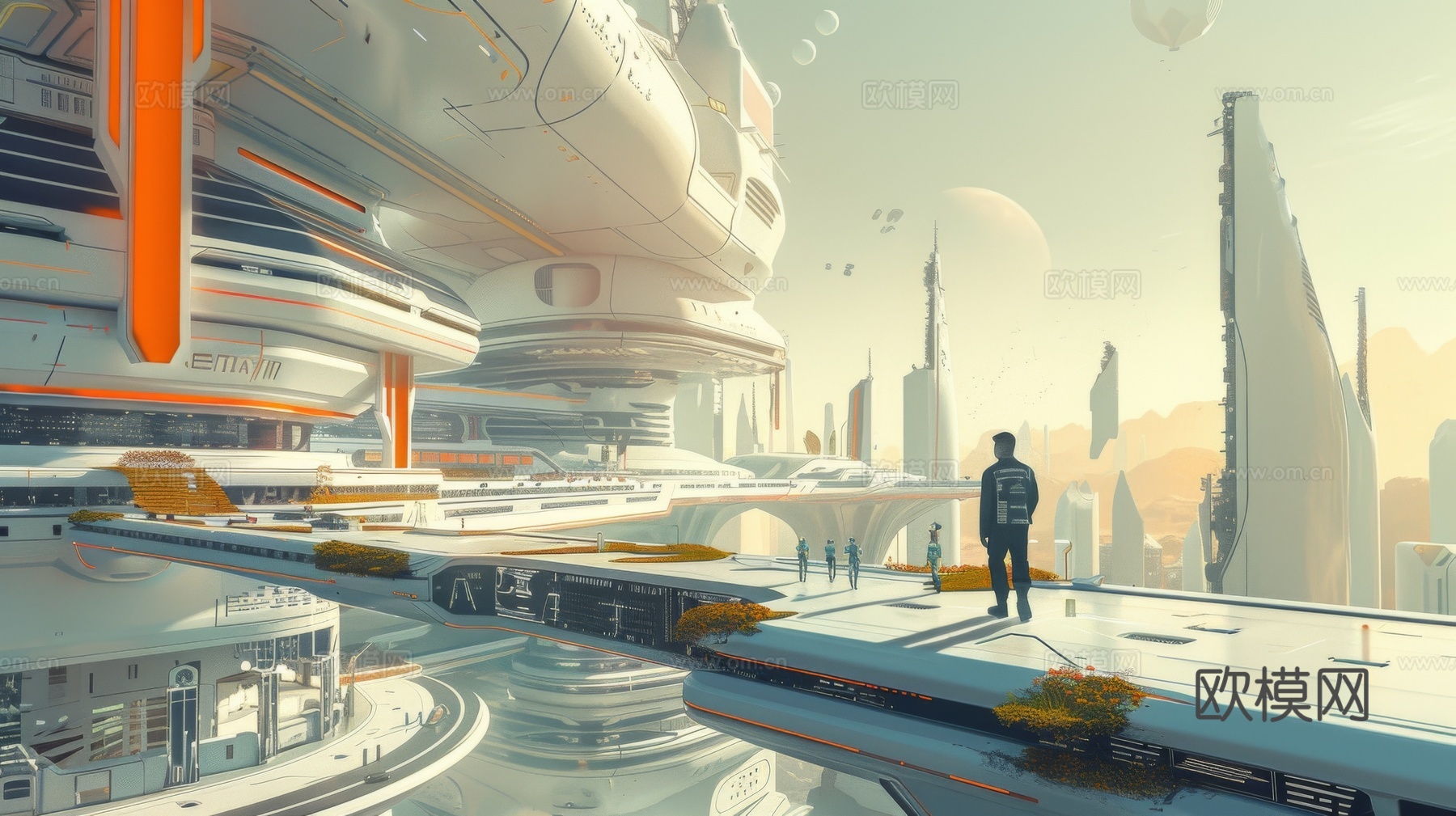 外景未来科幻城市下载（渲染图8）