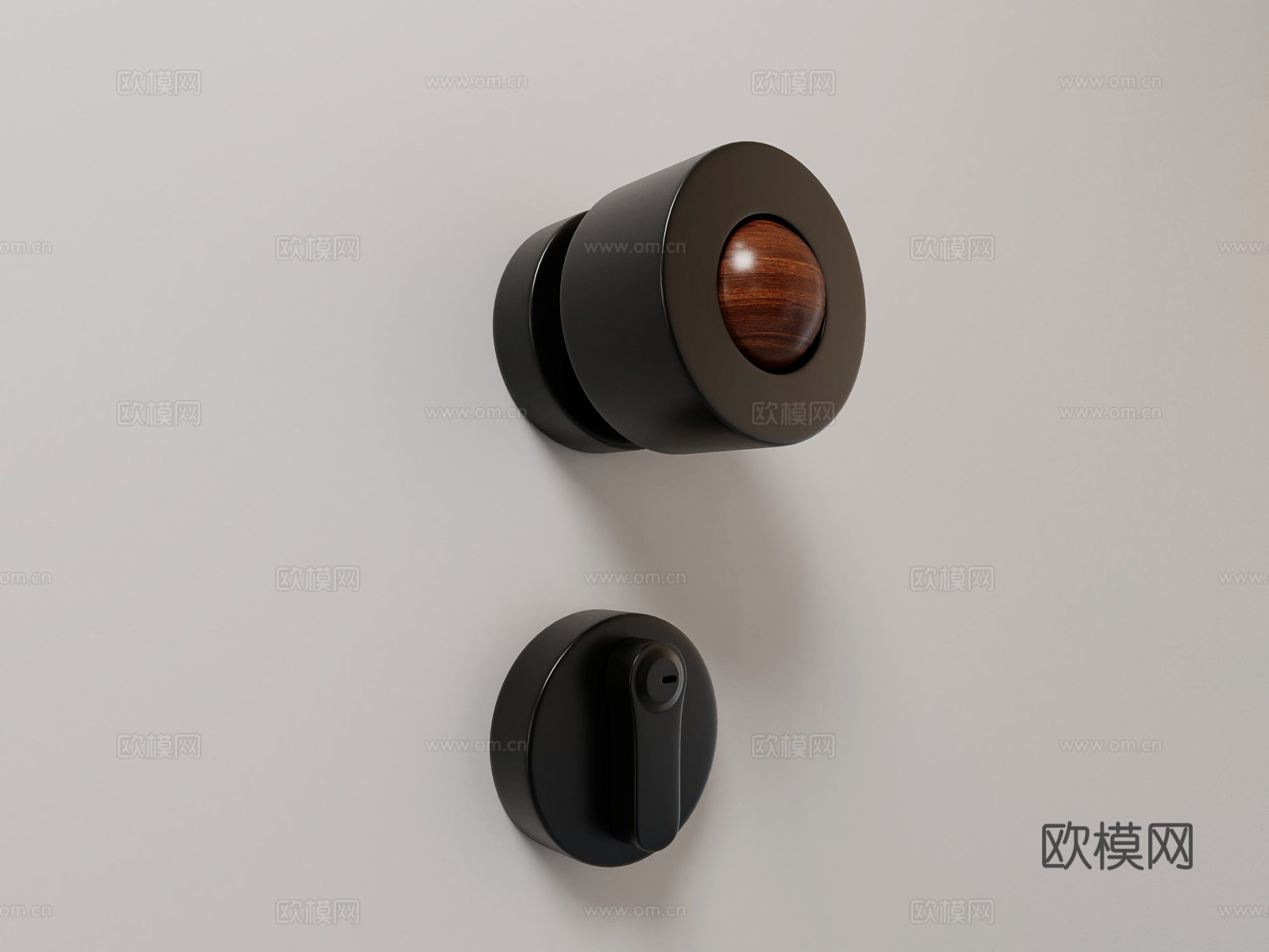 门把手su模型