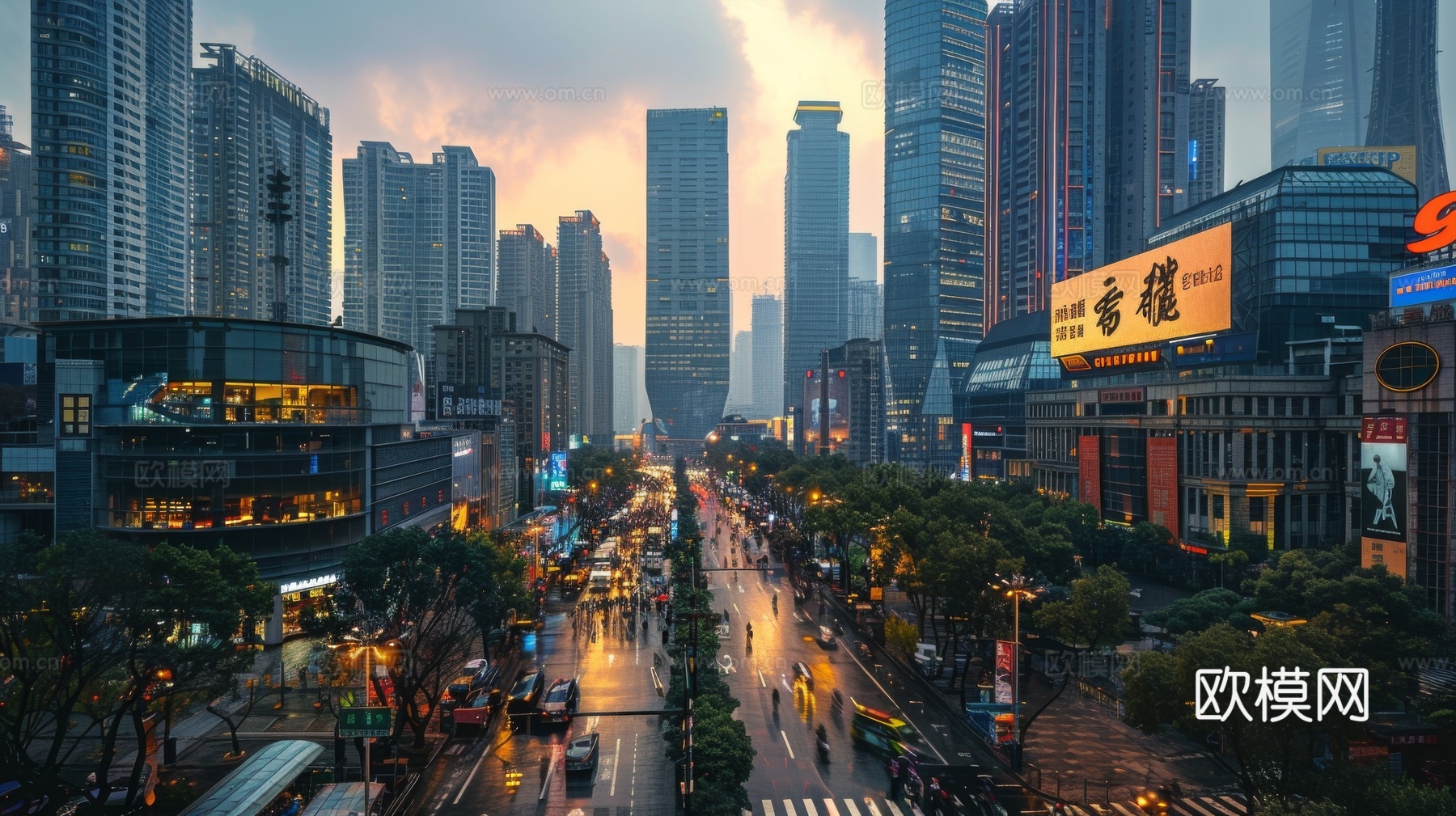 外景未来科幻城市
