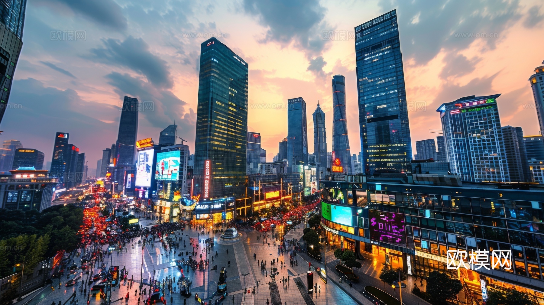 外景未来科幻城市