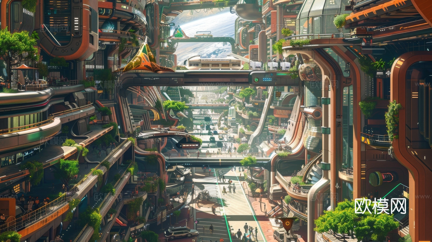 外景未来科幻城市