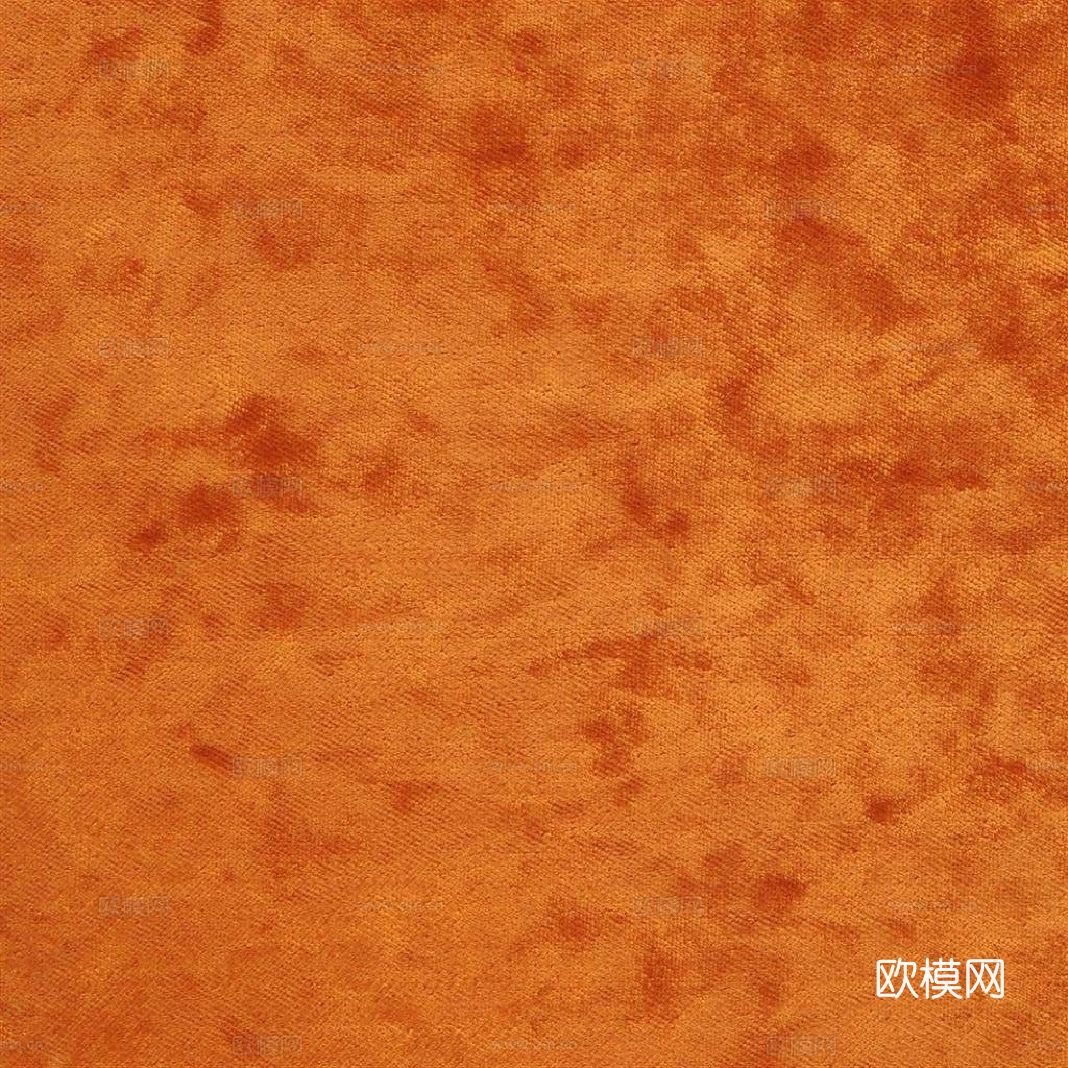 橙色绒布