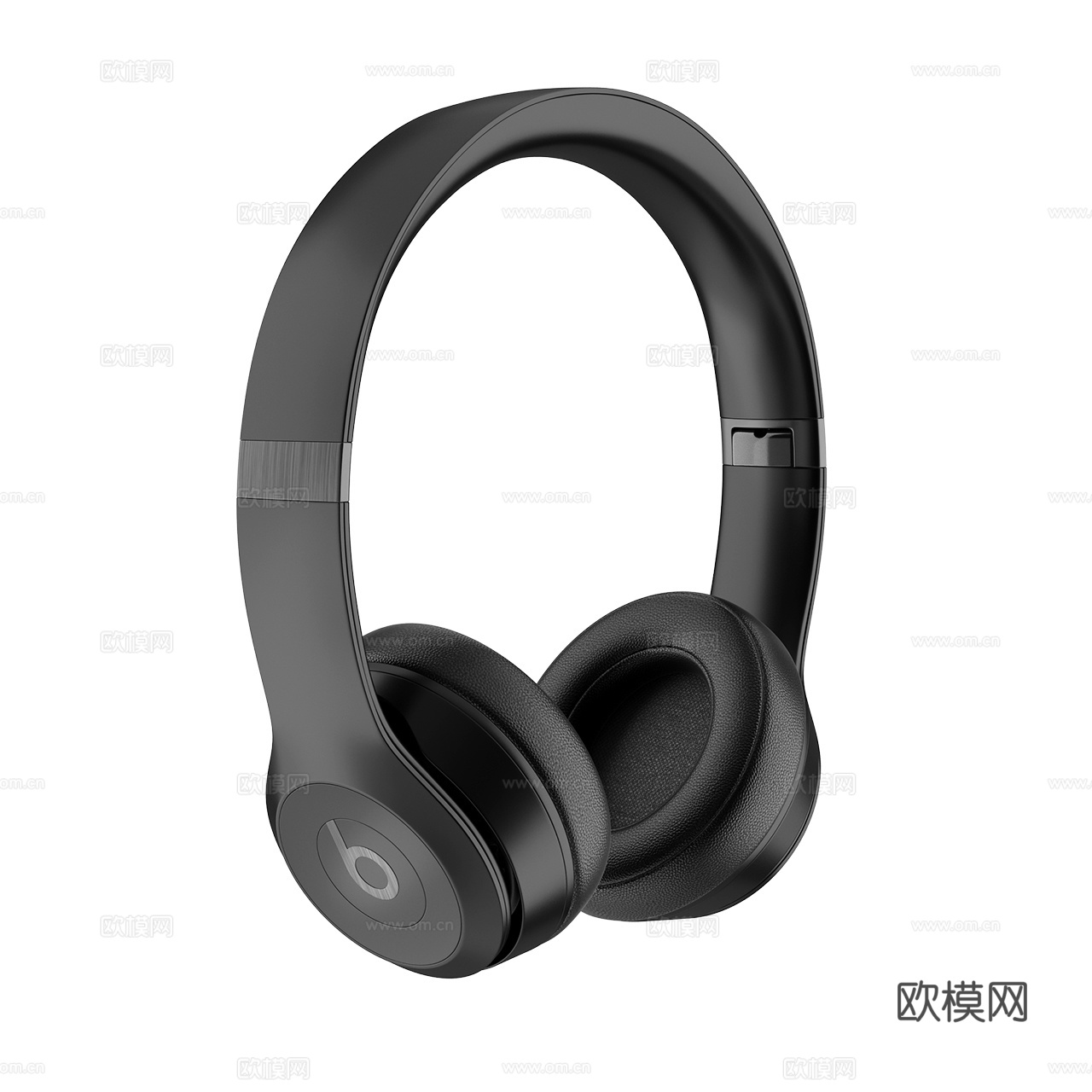 Beats Solo 4 无线耳机 头戴耳机 蓝牙耳机3d模型