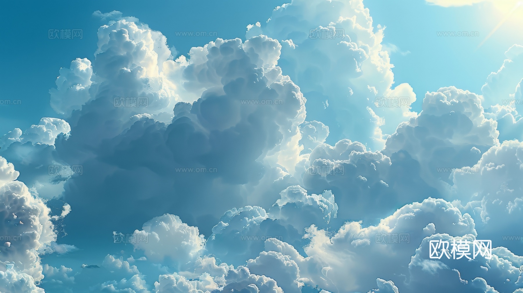 外景天空云彩