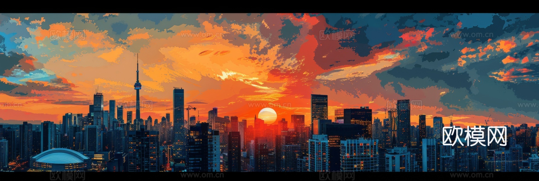 外景未来科幻城市