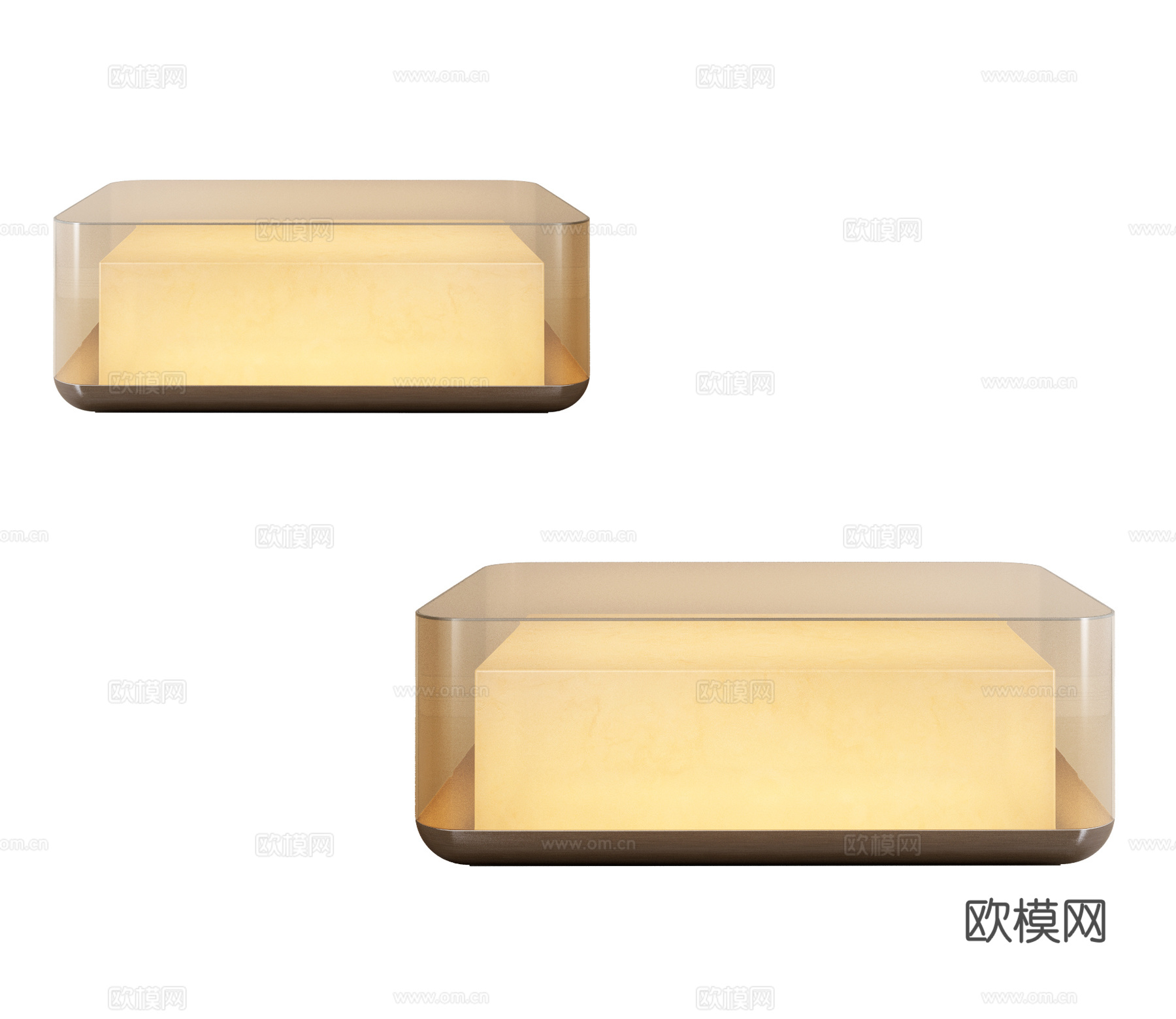 现代轻奢茶几 KTV包间茶几 亚克力茶几 客厅茶几3d模型
