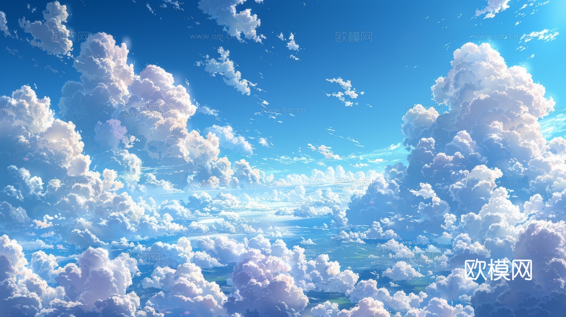外景天空云彩