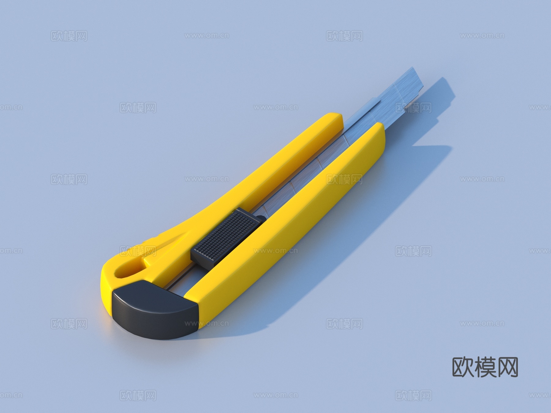 美工刀 壁纸刀 裁纸刀 开箱小刀3d模型