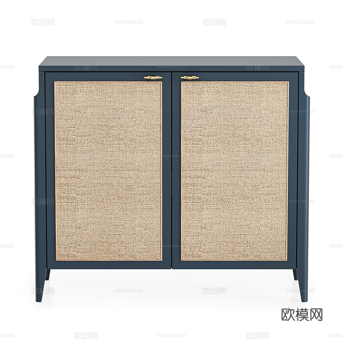 新中式斗柜 边柜3d模型