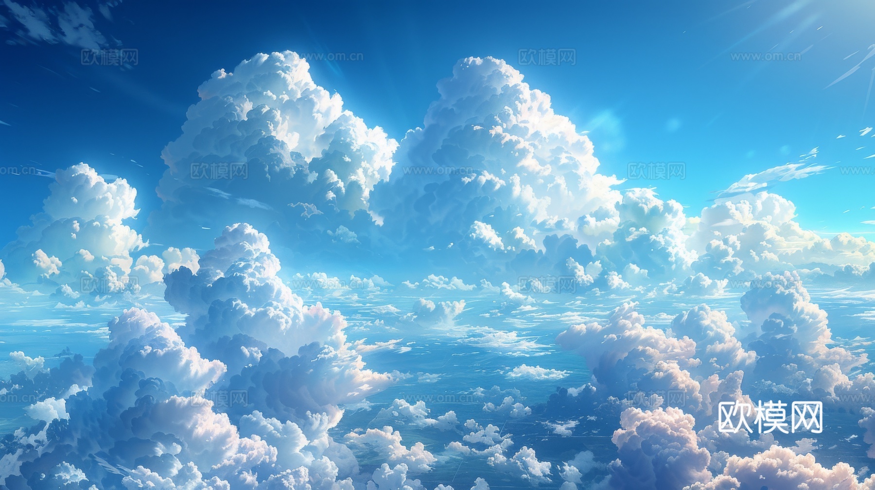 外景天空云彩