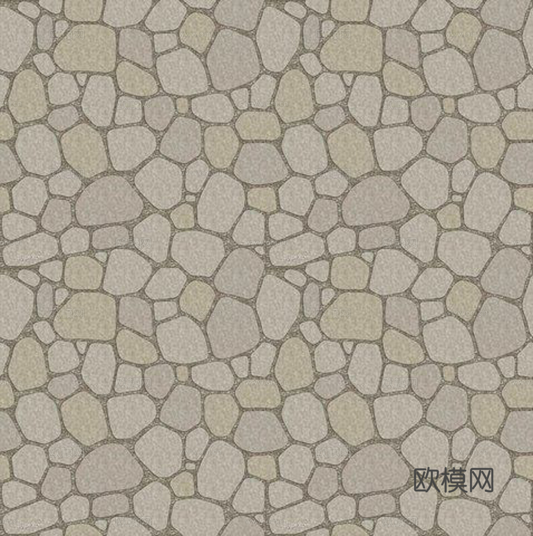 户外地面铺装 石材墙砖地面 无缝贴图  碎拼