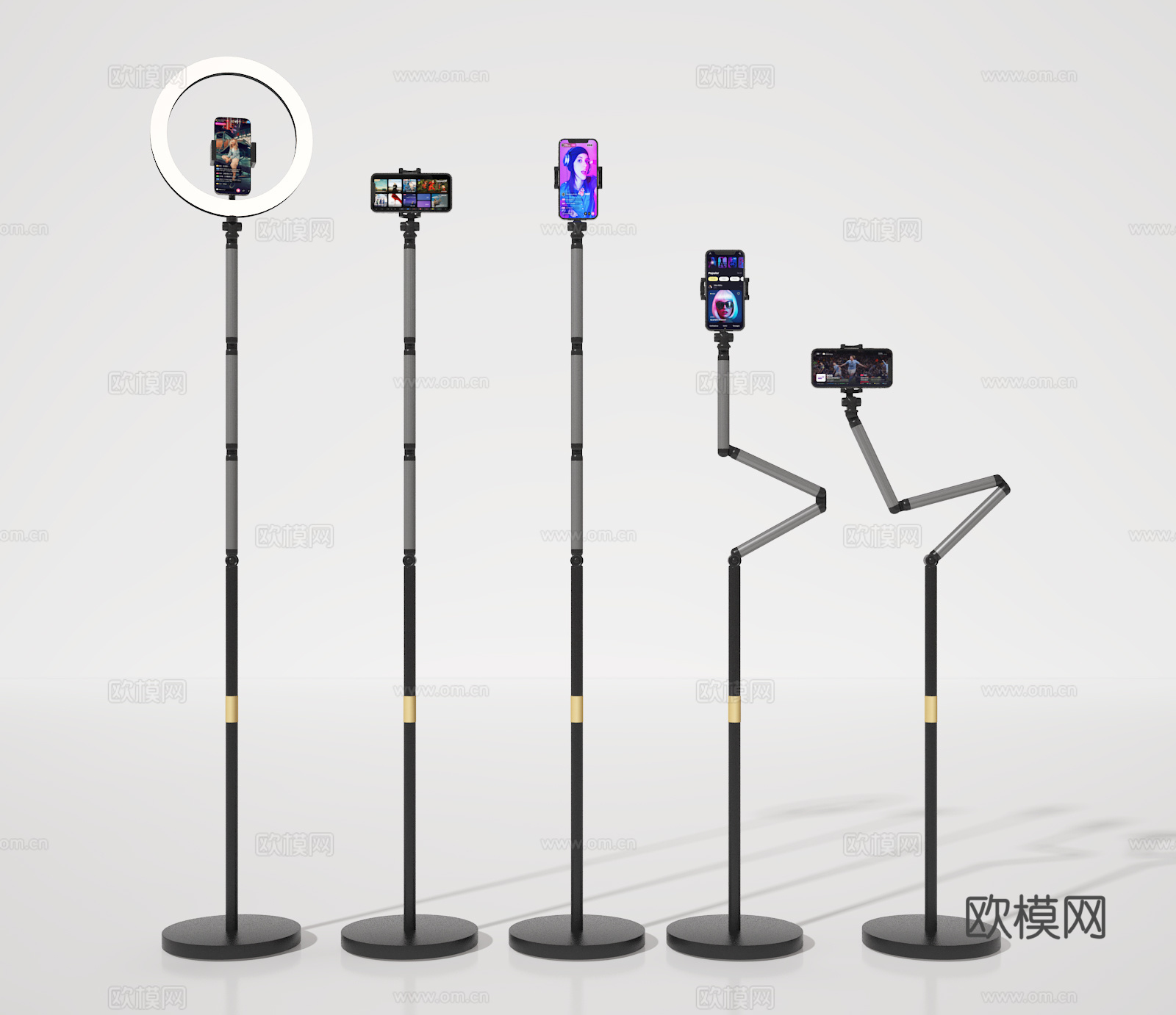 手机支架3d模型