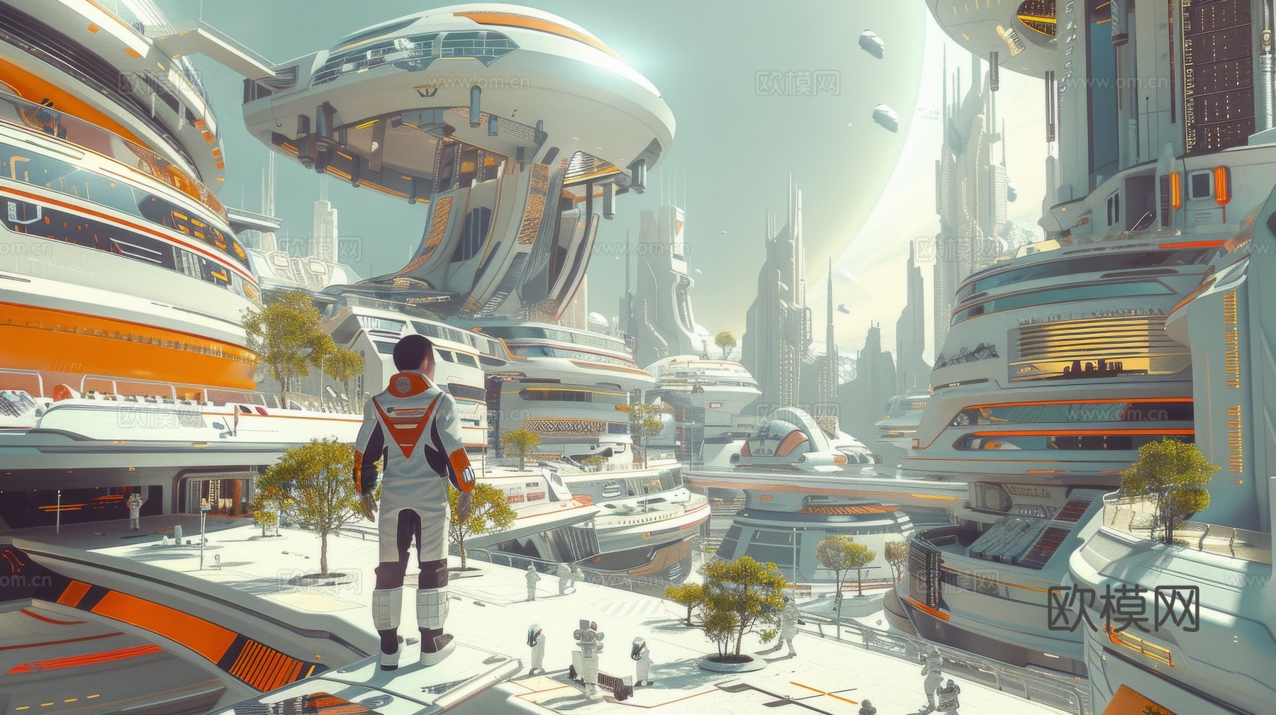 外景未来科幻城市下载（渲染图8）