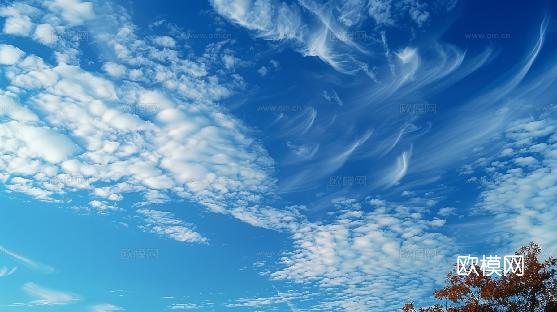 外景天空云彩