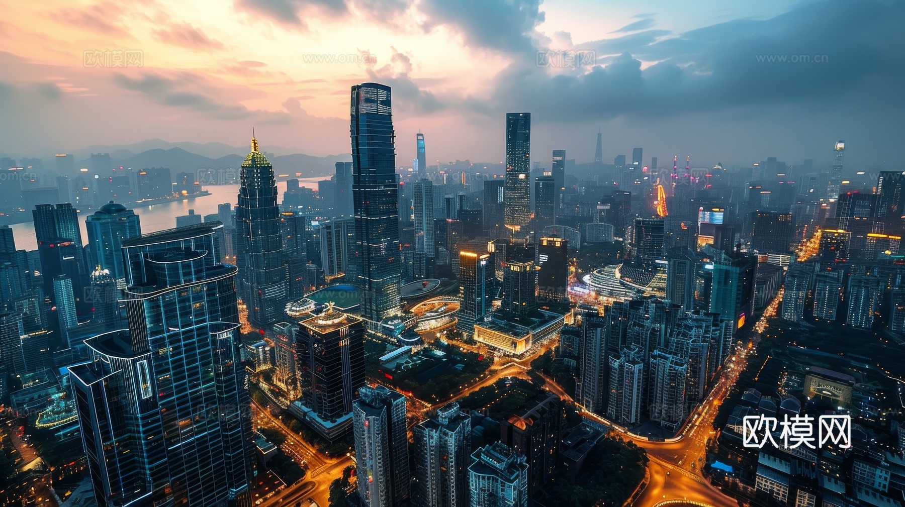 外景未来科幻城市