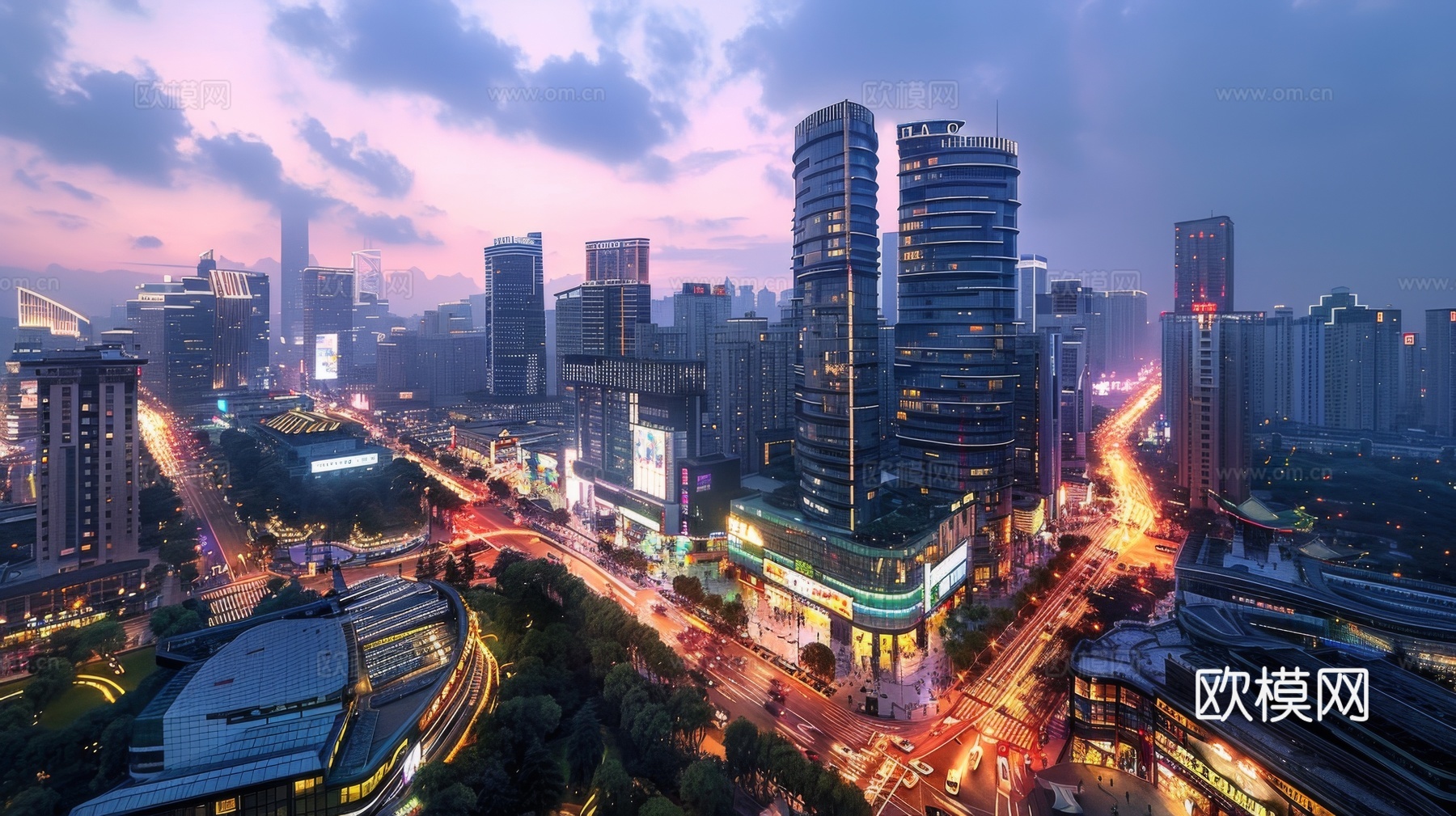 外景未来科幻城市
