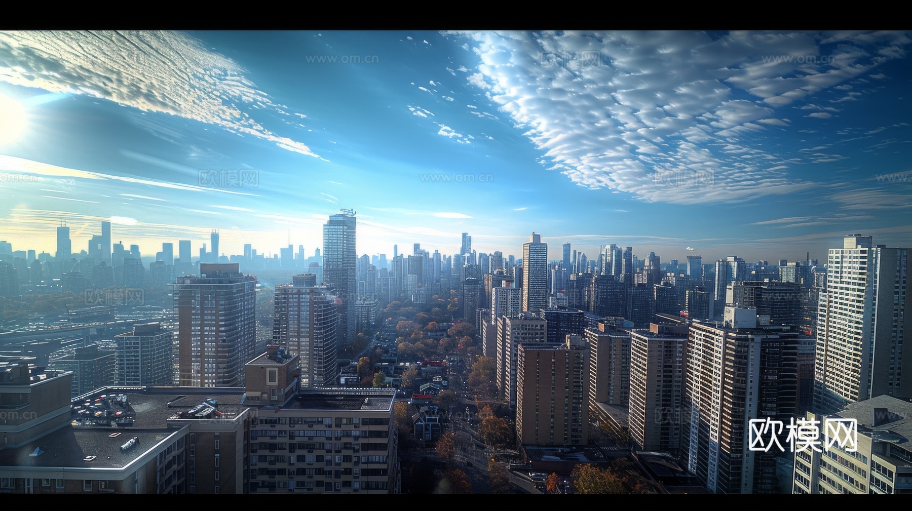 外景未来科幻城市下载（渲染图3）