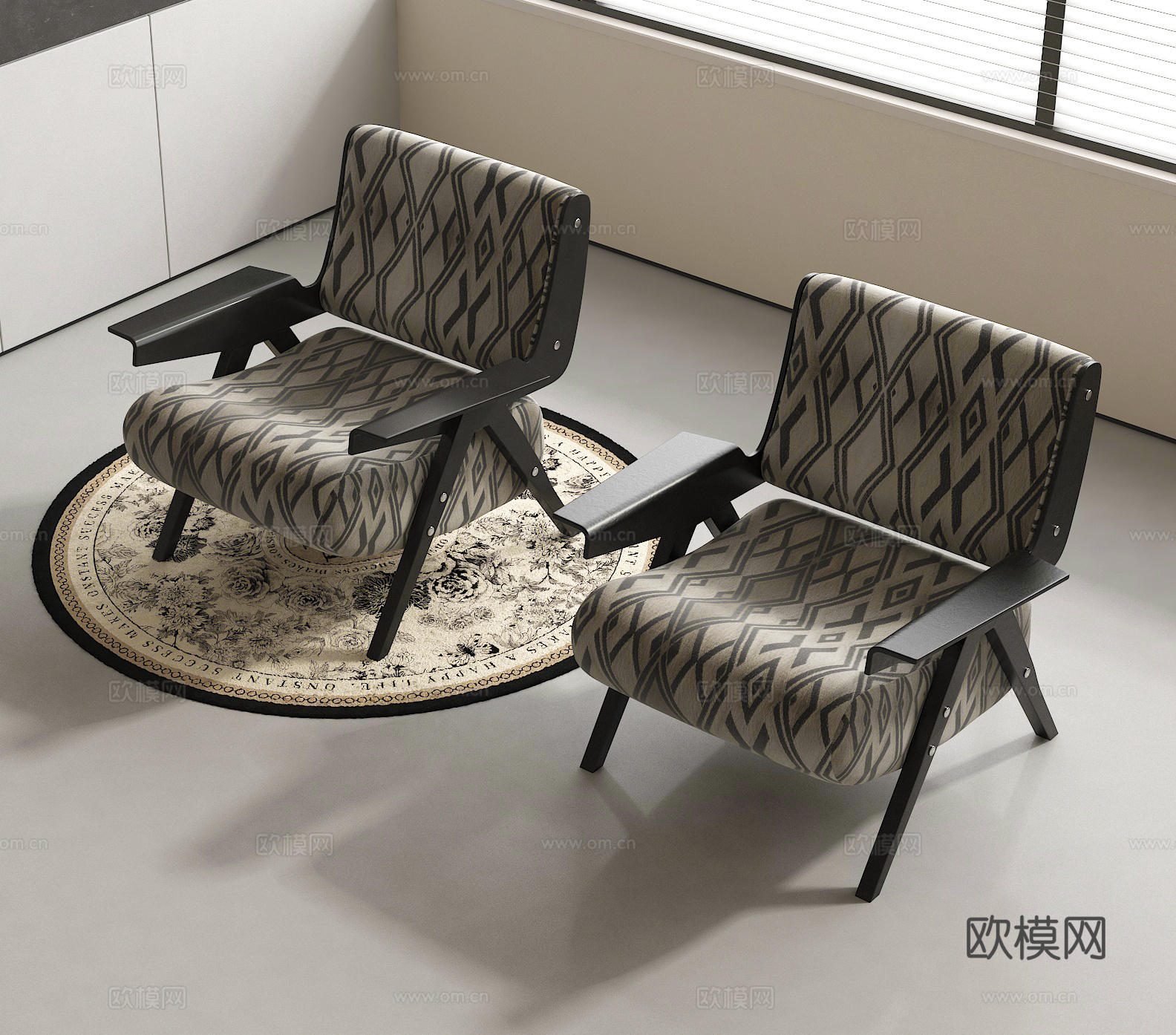 休闲椅 沙发椅3d模型
