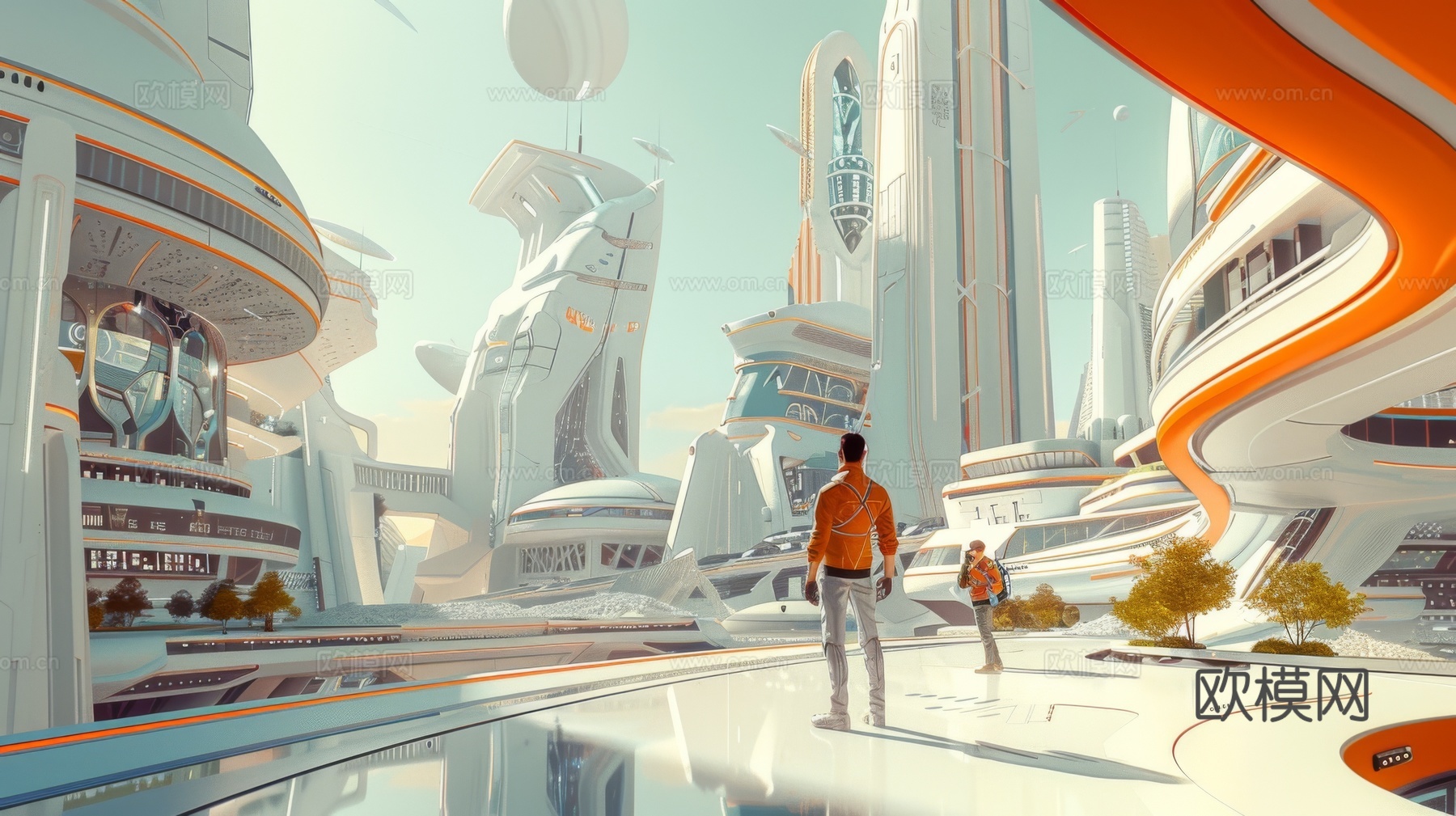 外景未来科幻城市下载（渲染图5）